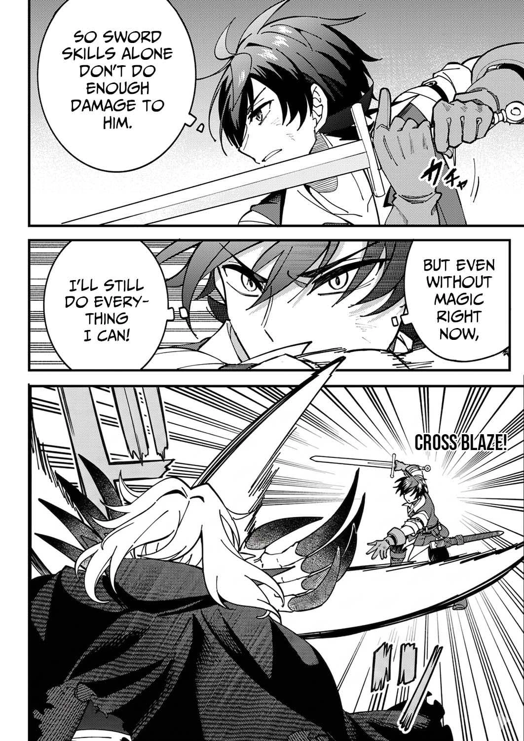 Munou to Tsuihou Sareta Saijaku Mahou Kenshi, Noroi ga Toketa node Saikyou e Nariagaru Chapter 9 - page 18