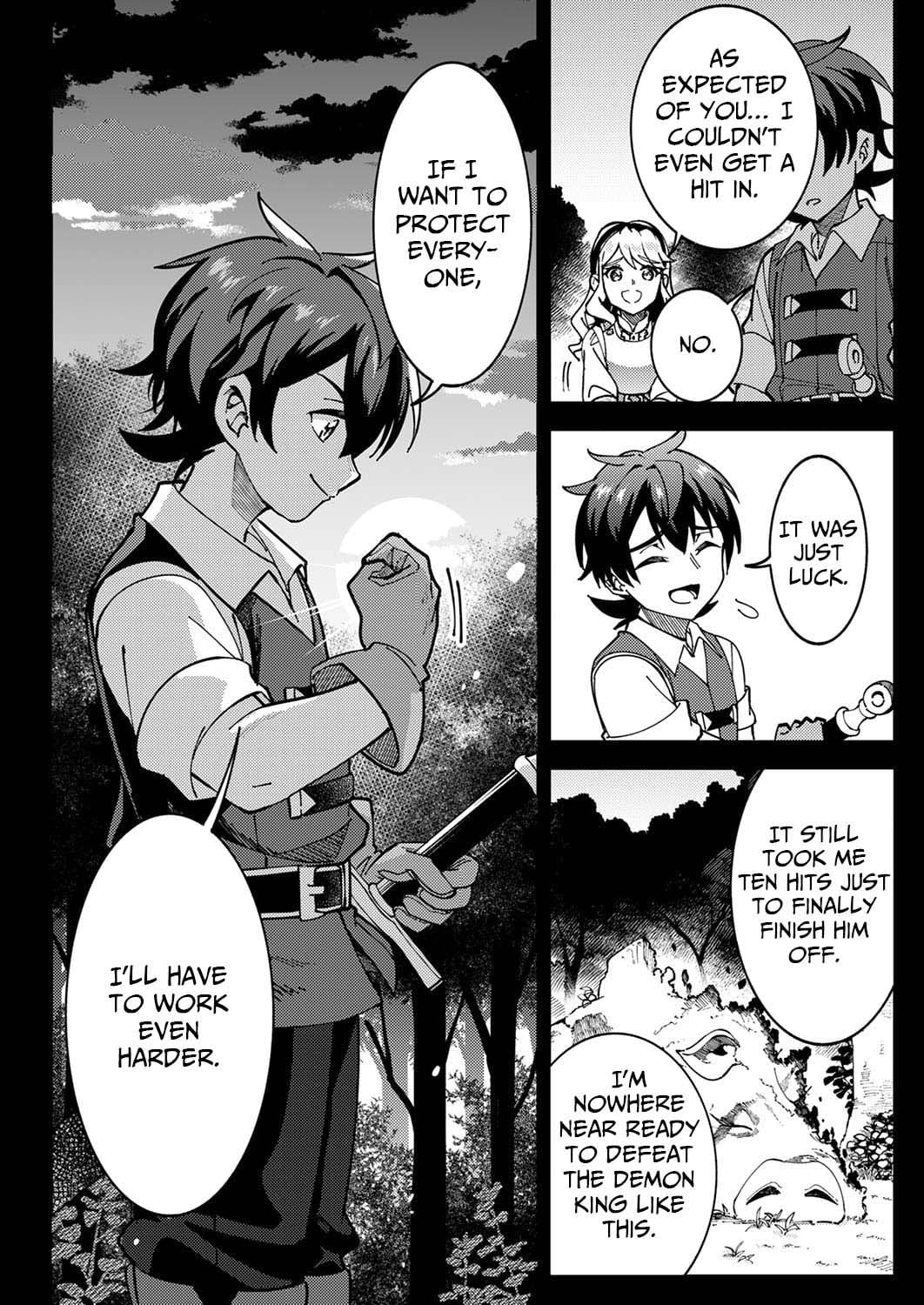 Munou to Tsuihou Sareta Saijaku Mahou Kenshi, Noroi ga Toketa node Saikyou e Nariagaru Chapter 9 - page 21