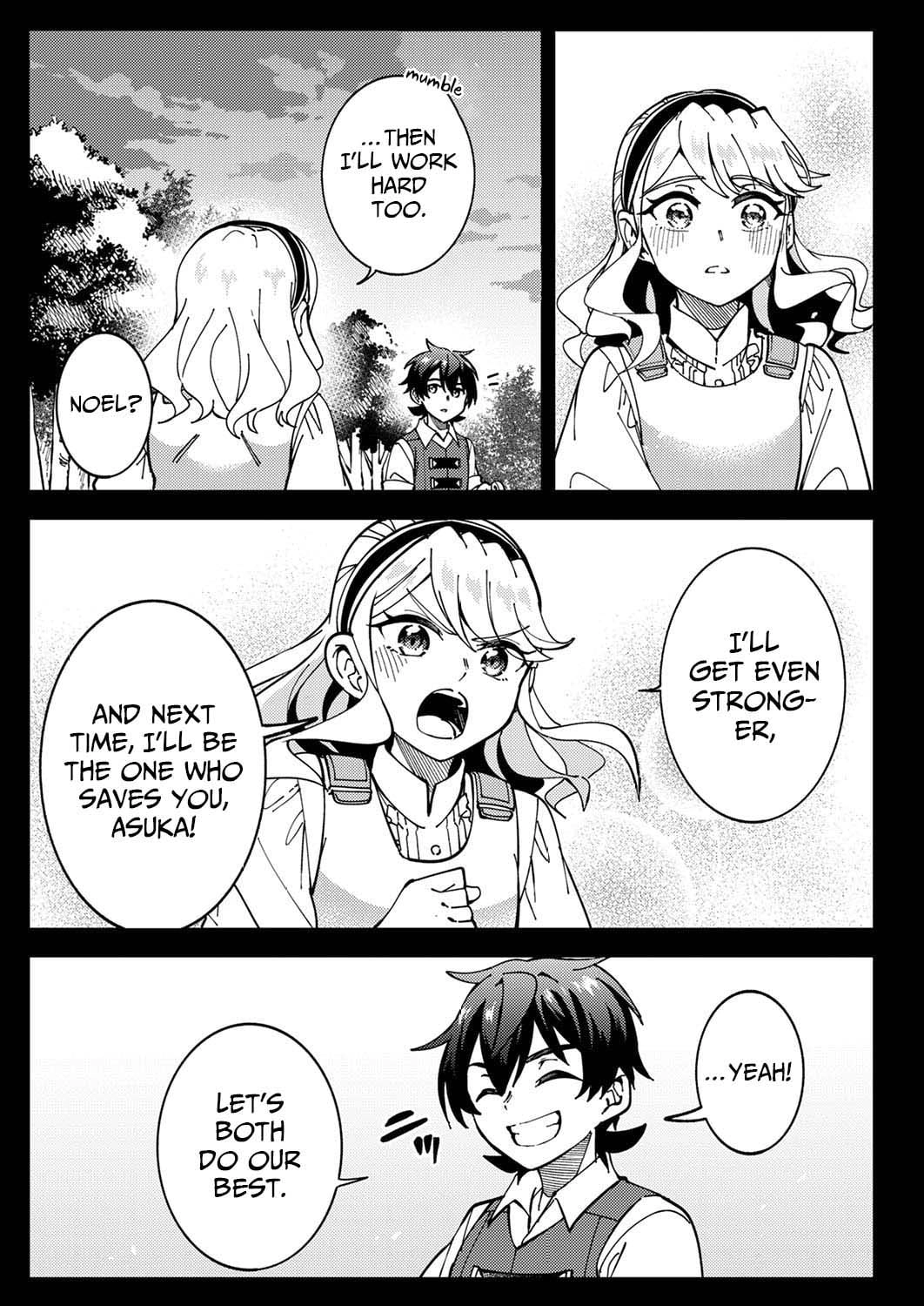Munou to Tsuihou Sareta Saijaku Mahou Kenshi, Noroi ga Toketa node Saikyou e Nariagaru Chapter 9 - page 23