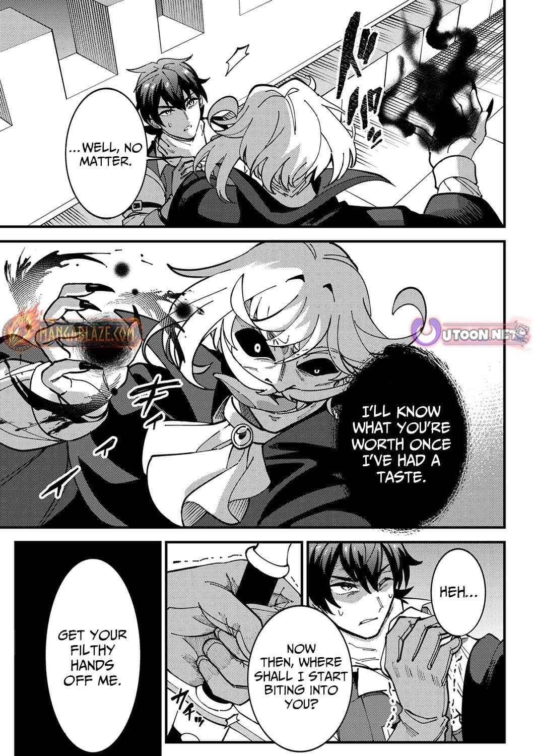 Munou to Tsuihou Sareta Saijaku Mahou Kenshi, Noroi ga Toketa node Saikyou e Nariagaru Chapter 9 - page 5