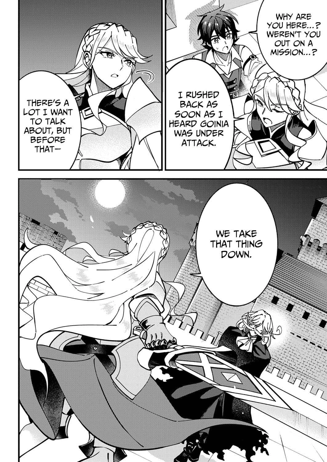 Munou to Tsuihou Sareta Saijaku Mahou Kenshi, Noroi ga Toketa node Saikyou e Nariagaru Chapter 9 - page 8