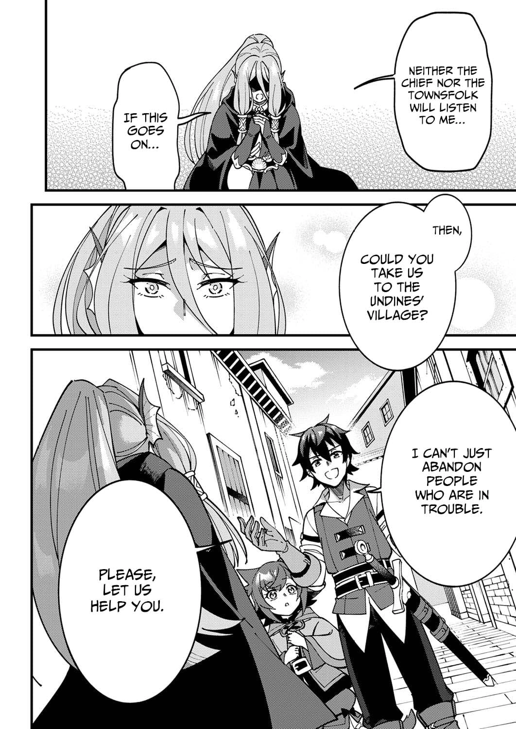Munou to Tsuihou Sareta Saijaku Mahou Kenshi, Noroi ga Toketa node Saikyou e Nariagaru Chapter 5 - page 4