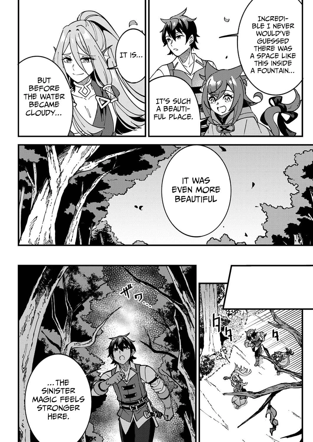 Munou to Tsuihou Sareta Saijaku Mahou Kenshi, Noroi ga Toketa node Saikyou e Nariagaru Chapter 5 - page 8