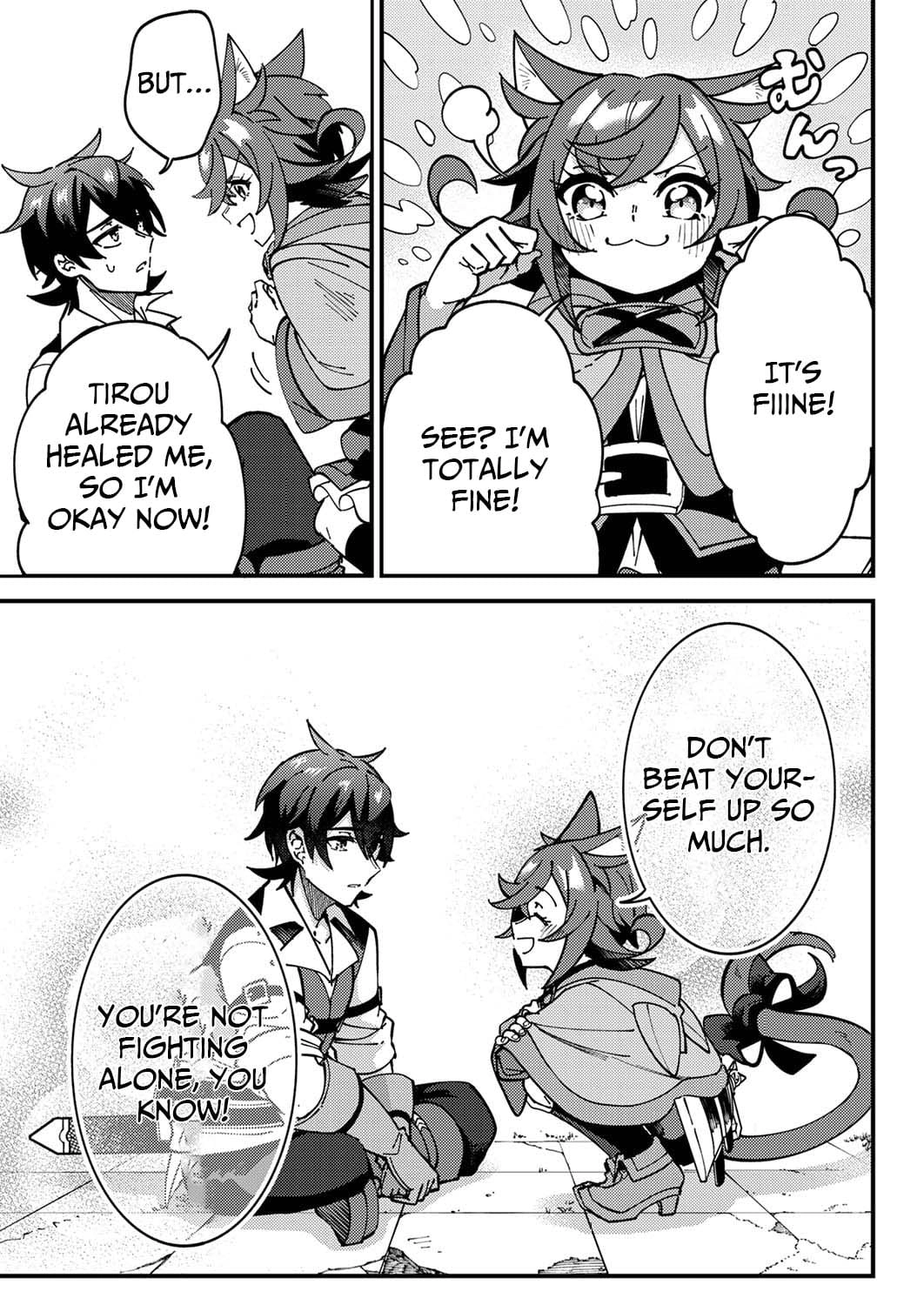 Munou to Tsuihou Sareta Saijaku Mahou Kenshi, Noroi ga Toketa node Saikyou e Nariagaru Chapter 6 - page 19