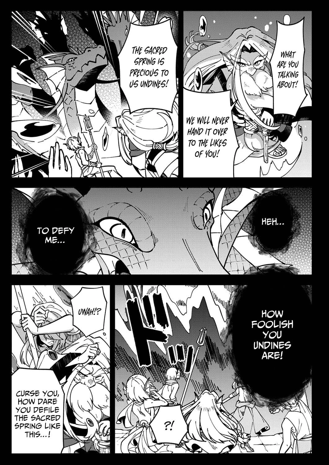 Munou to Tsuihou Sareta Saijaku Mahou Kenshi, Noroi ga Toketa node Saikyou e Nariagaru Chapter 6 - page 3