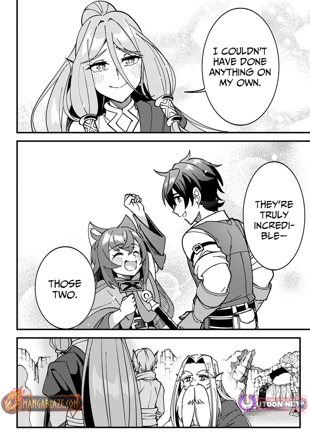Munou to Tsuihou Sareta Saijaku Mahou Kenshi, Noroi ga Toketa node Saikyou e Nariagaru Chapter 7 - page 10