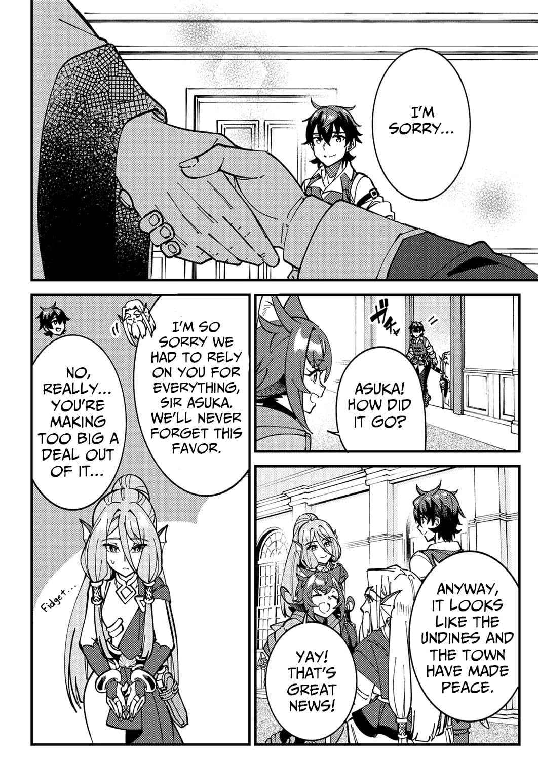 Munou to Tsuihou Sareta Saijaku Mahou Kenshi, Noroi ga Toketa node Saikyou e Nariagaru Chapter 7 - page 18