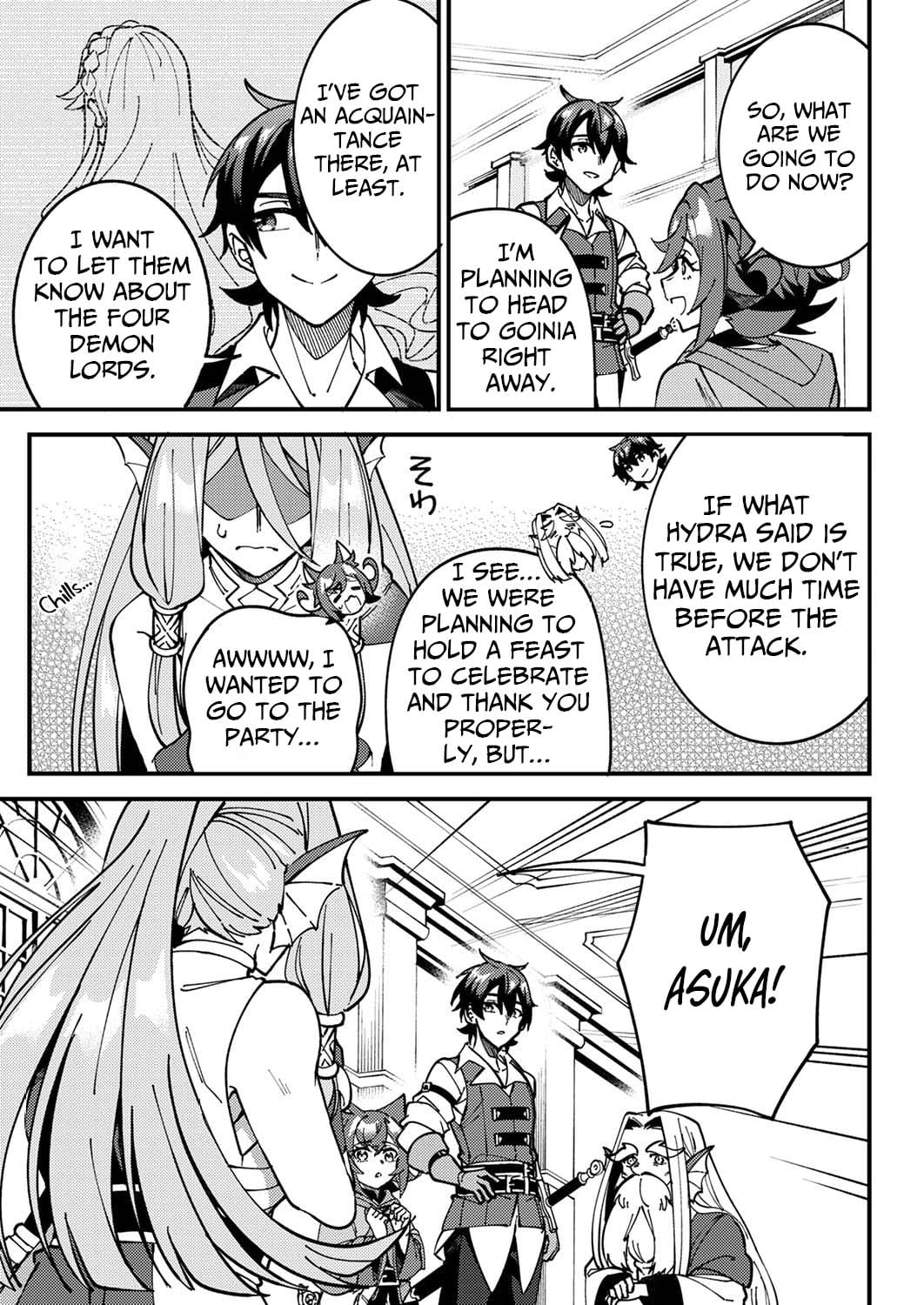 Munou to Tsuihou Sareta Saijaku Mahou Kenshi, Noroi ga Toketa node Saikyou e Nariagaru Chapter 7 - page 19