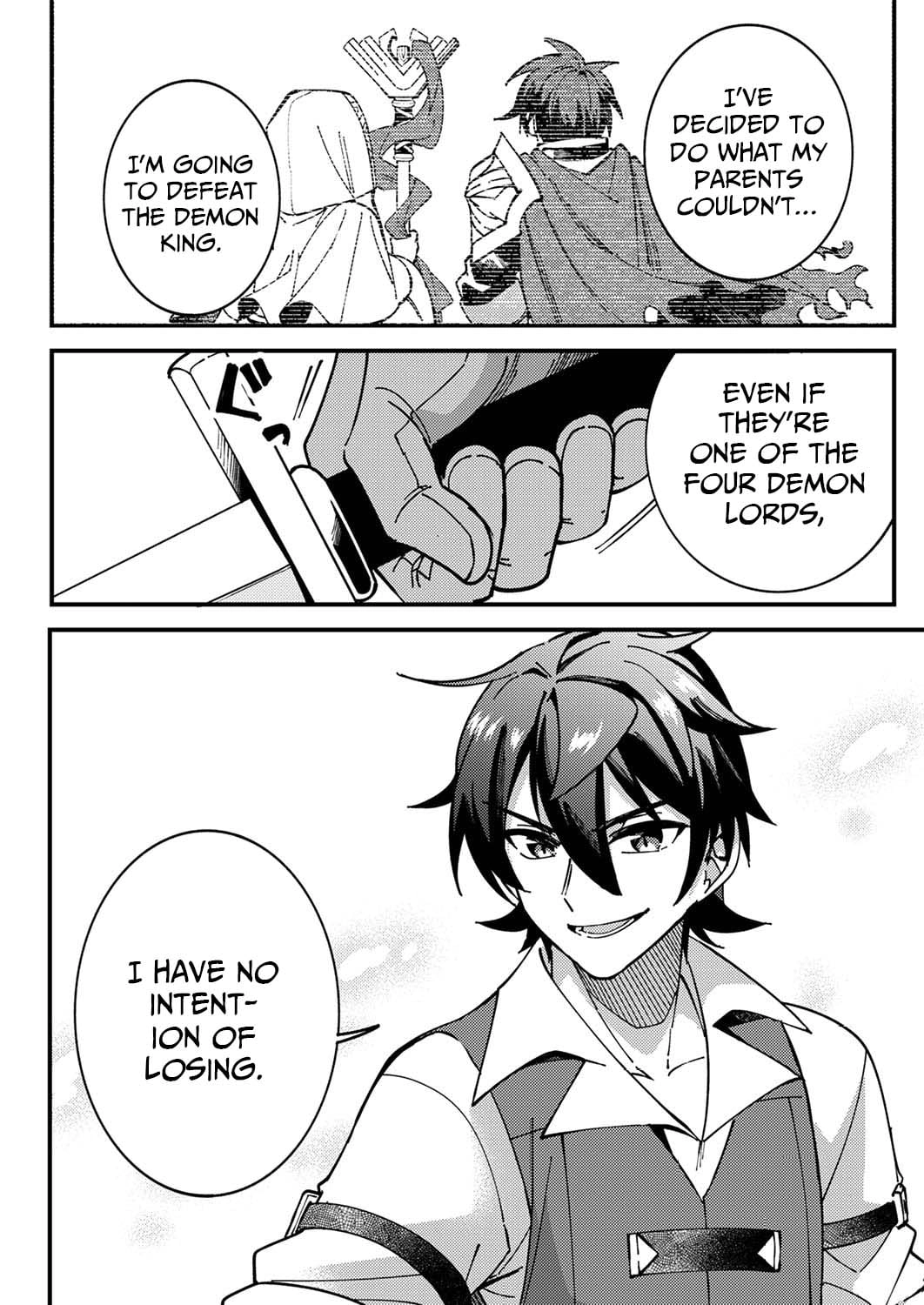 Munou to Tsuihou Sareta Saijaku Mahou Kenshi, Noroi ga Toketa node Saikyou e Nariagaru Chapter 7 - page 4
