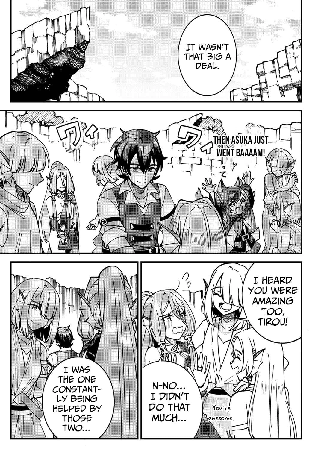 Munou to Tsuihou Sareta Saijaku Mahou Kenshi, Noroi ga Toketa node Saikyou e Nariagaru Chapter 7 - page 9