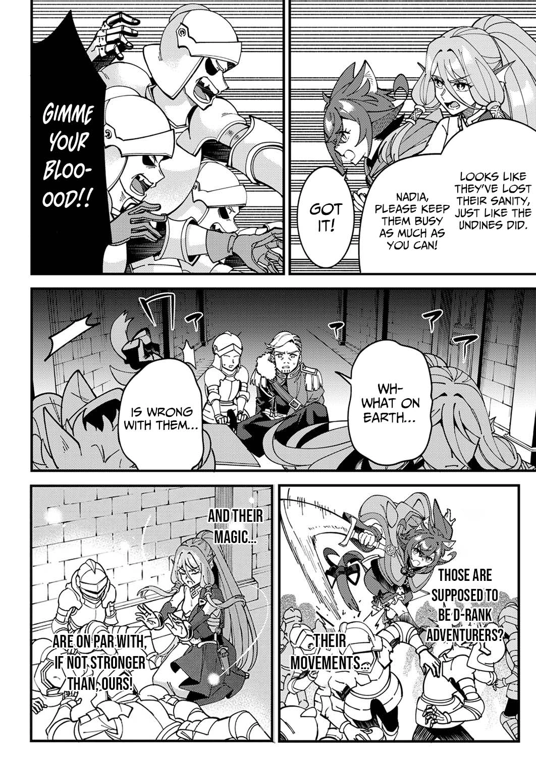 Munou to Tsuihou Sareta Saijaku Mahou Kenshi, Noroi ga Toketa node Saikyou e Nariagaru Chapter 8 - page 22