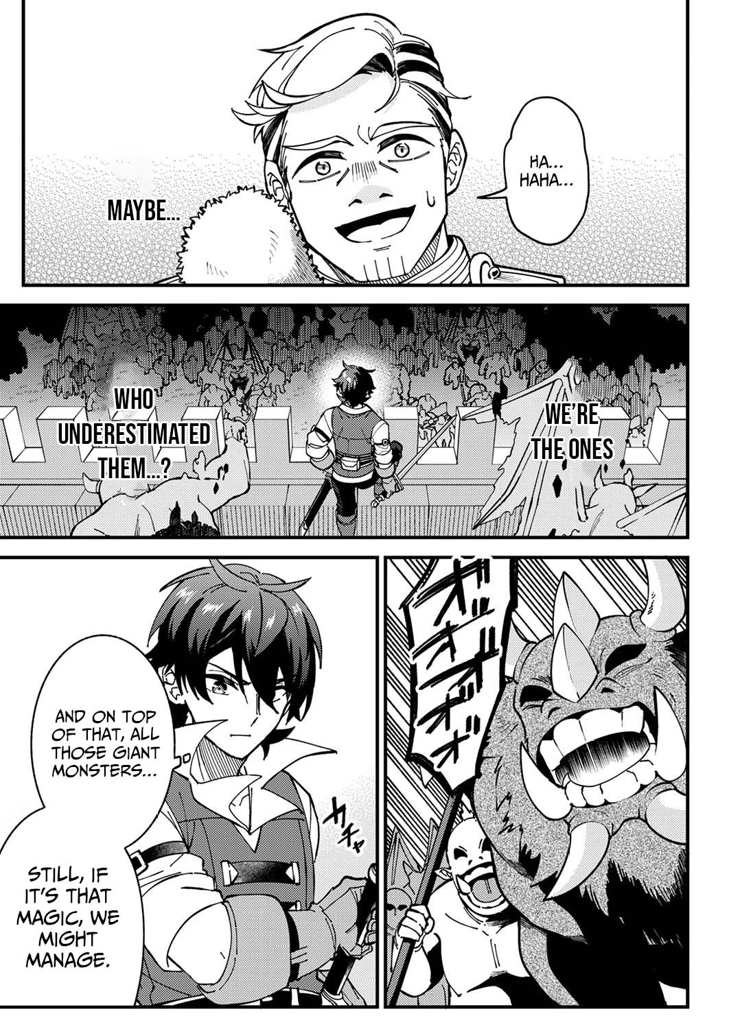Munou to Tsuihou Sareta Saijaku Mahou Kenshi, Noroi ga Toketa node Saikyou e Nariagaru Chapter 8 - page 23