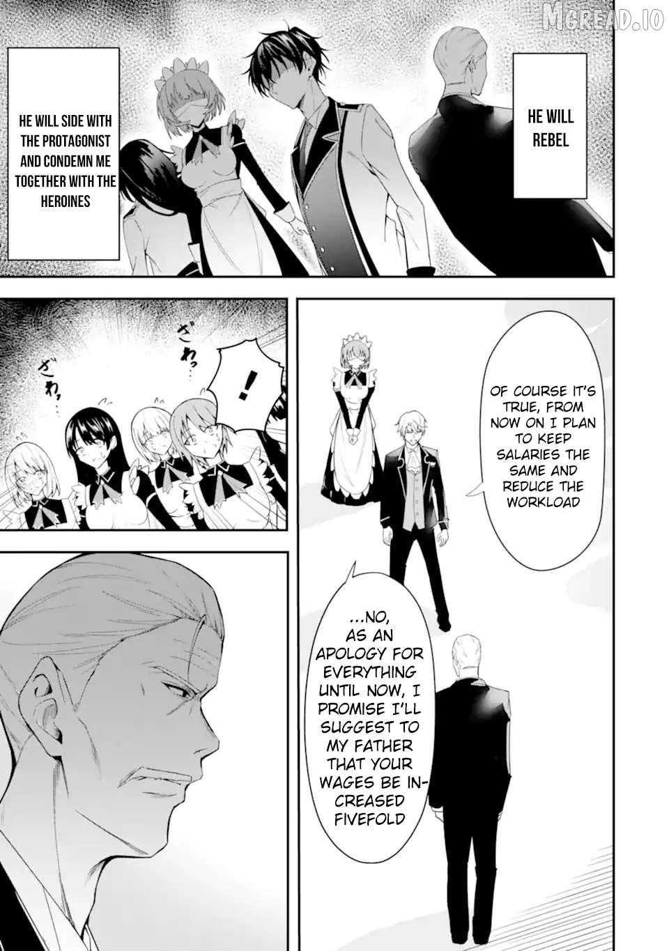 Shokei Flag No Akuyaku Kizoku Ni Tensei Shitaga, Shinitakunainode Yami Maho Wo Kiwamete Heroine Tachi Wo Sukuimasu Byojakuna Heroine Wo Care Shitara Naze Ka Ore Ga Dekiai Sareta Ken Chapter 1.1 - page 30