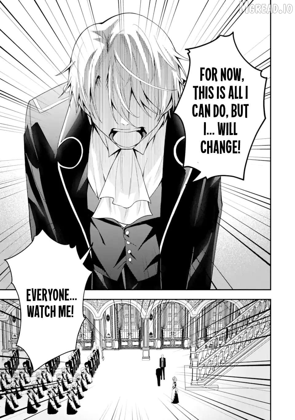 Shokei Flag No Akuyaku Kizoku Ni Tensei Shitaga, Shinitakunainode Yami Maho Wo Kiwamete Heroine Tachi Wo Sukuimasu Byojakuna Heroine Wo Care Shitara Naze Ka Ore Ga Dekiai Sareta Ken Chapter 1.1 - page 32