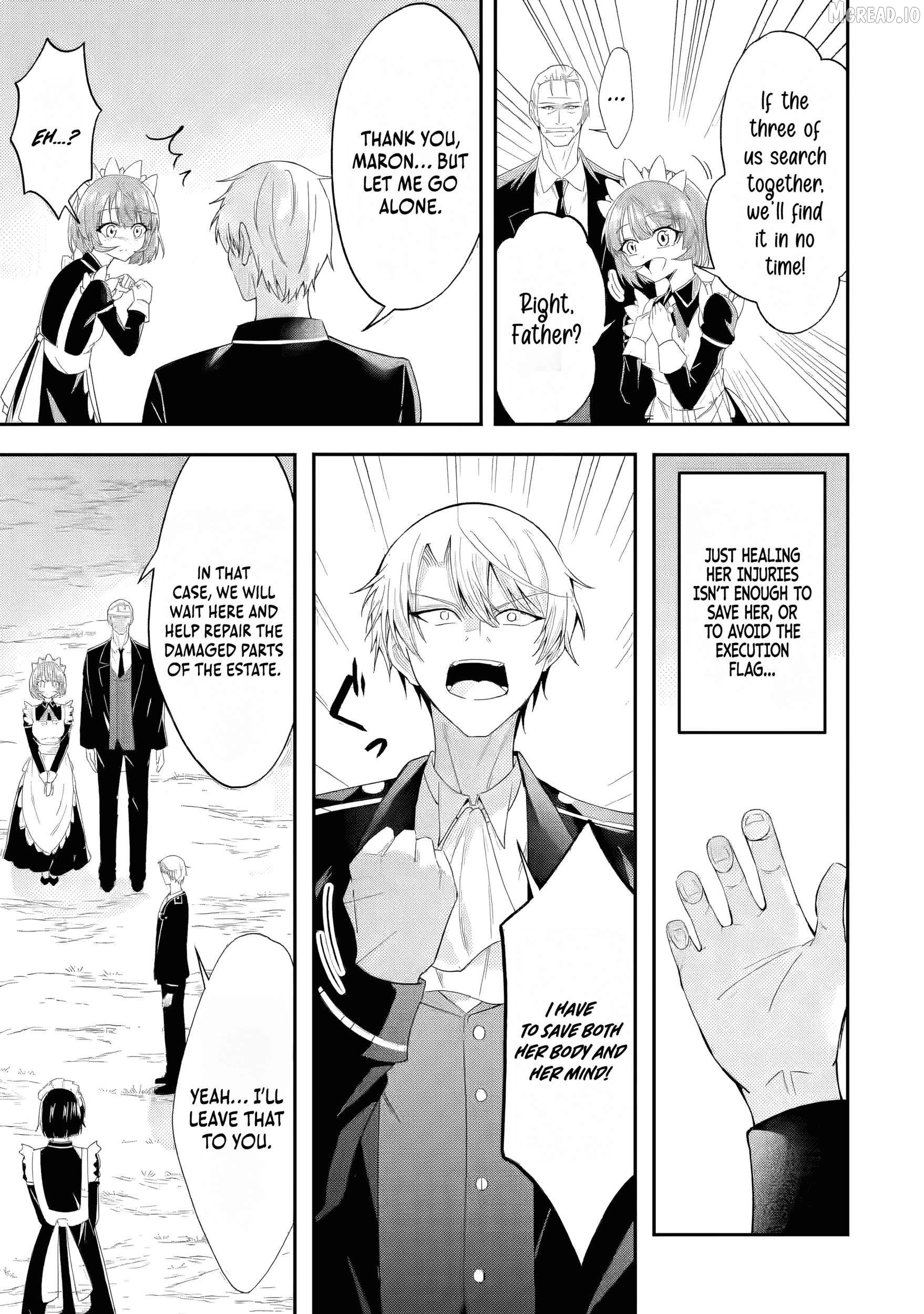 Shokei Flag No Akuyaku Kizoku Ni Tensei Shitaga, Shinitakunainode Yami Maho Wo Kiwamete Heroine Tachi Wo Sukuimasu Byojakuna Heroine Wo Care Shitara Naze Ka Ore Ga Dekiai Sareta Ken Chapter 2 - page 30