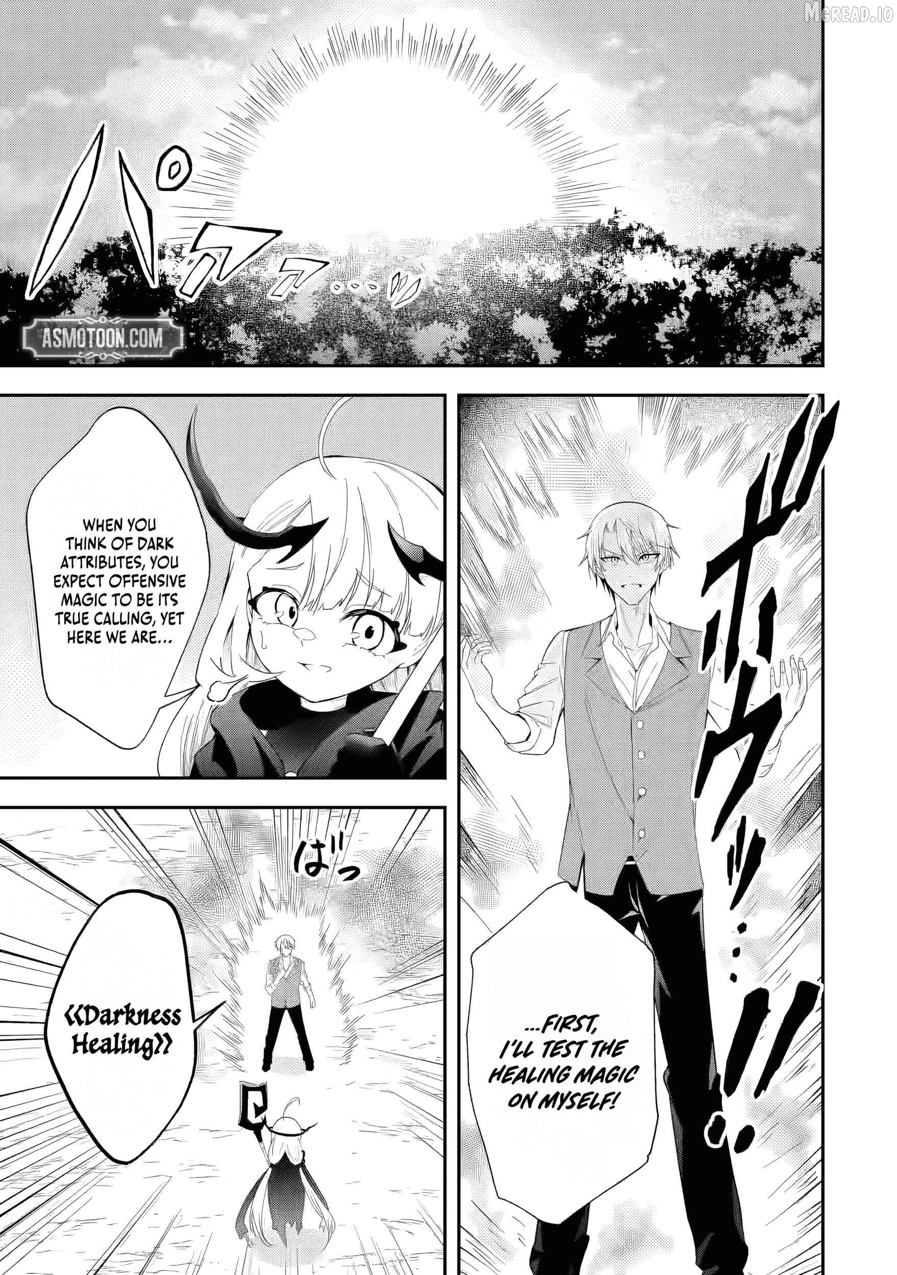 Shokei Flag No Akuyaku Kizoku Ni Tensei Shitaga, Shinitakunainode Yami Maho Wo Kiwamete Heroine Tachi Wo Sukuimasu Byojakuna Heroine Wo Care Shitara Naze Ka Ore Ga Dekiai Sareta Ken Chapter 2 - page 4