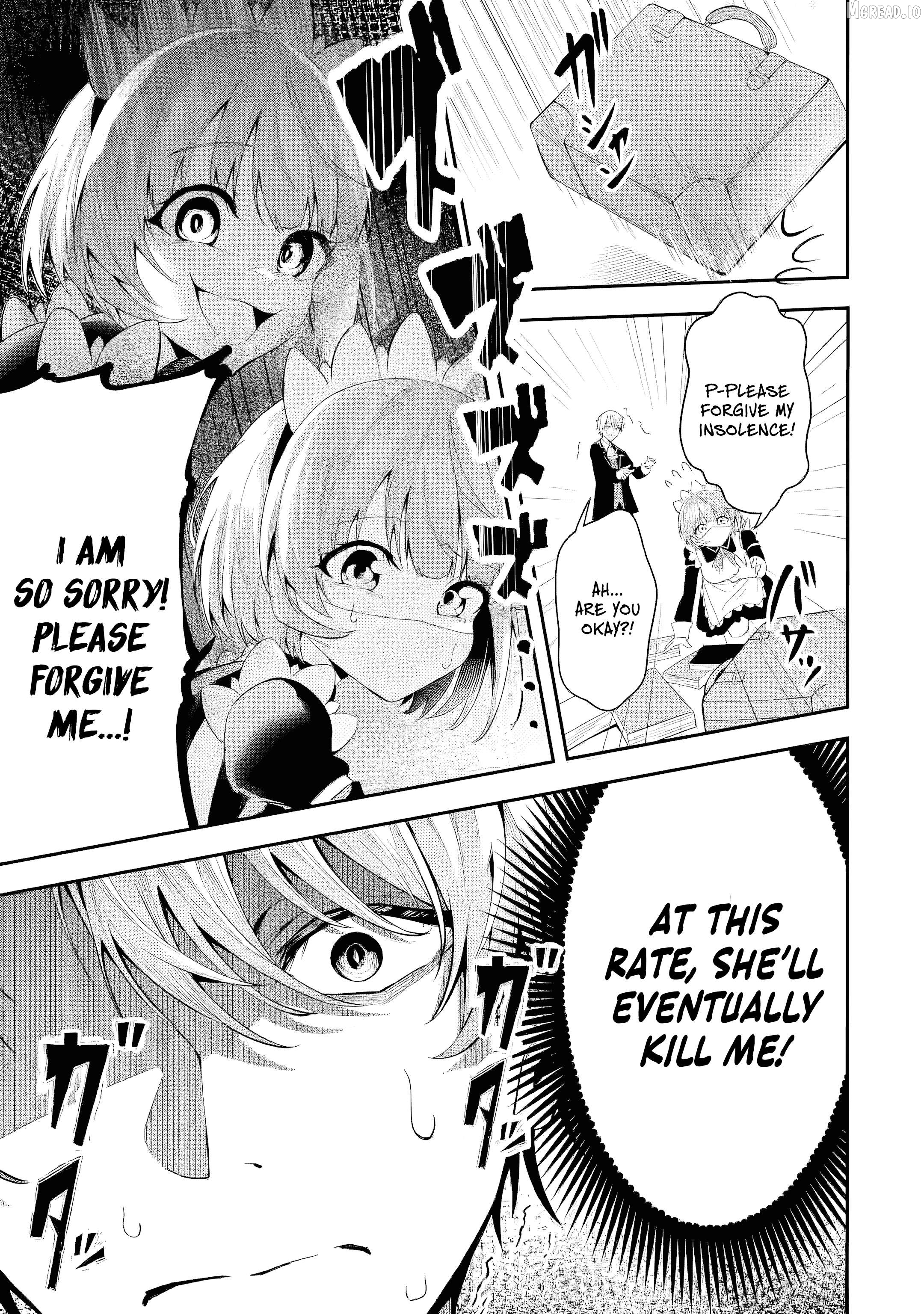 Shokei Flag No Akuyaku Kizoku Ni Tensei Shitaga, Shinitakunainode Yami Maho Wo Kiwamete Heroine Tachi Wo Sukuimasu Byojakuna Heroine Wo Care Shitara Naze Ka Ore Ga Dekiai Sareta Ken Chapter 1 - page 13