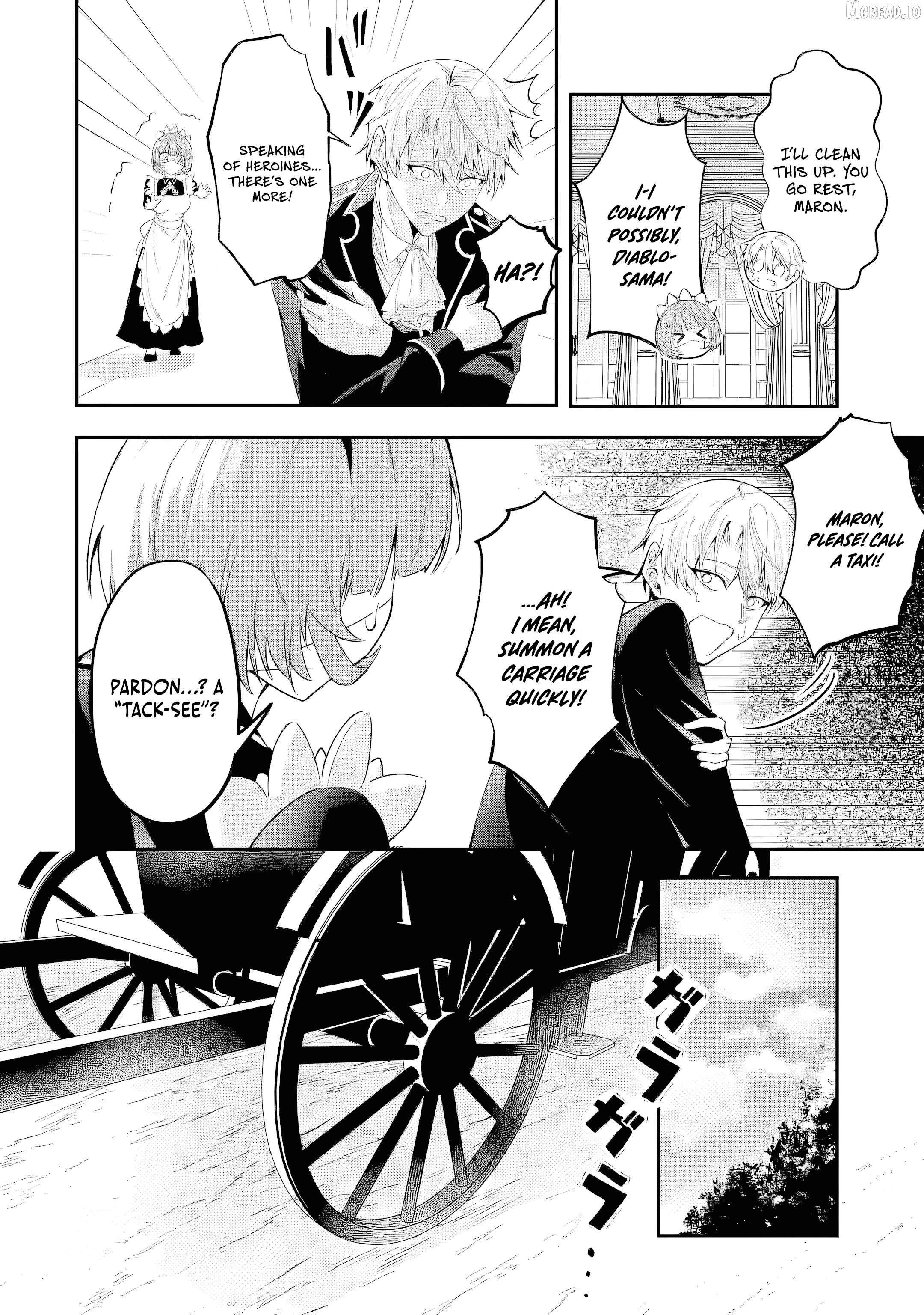 Shokei Flag No Akuyaku Kizoku Ni Tensei Shitaga, Shinitakunainode Yami Maho Wo Kiwamete Heroine Tachi Wo Sukuimasu Byojakuna Heroine Wo Care Shitara Naze Ka Ore Ga Dekiai Sareta Ken Chapter 1 - page 14