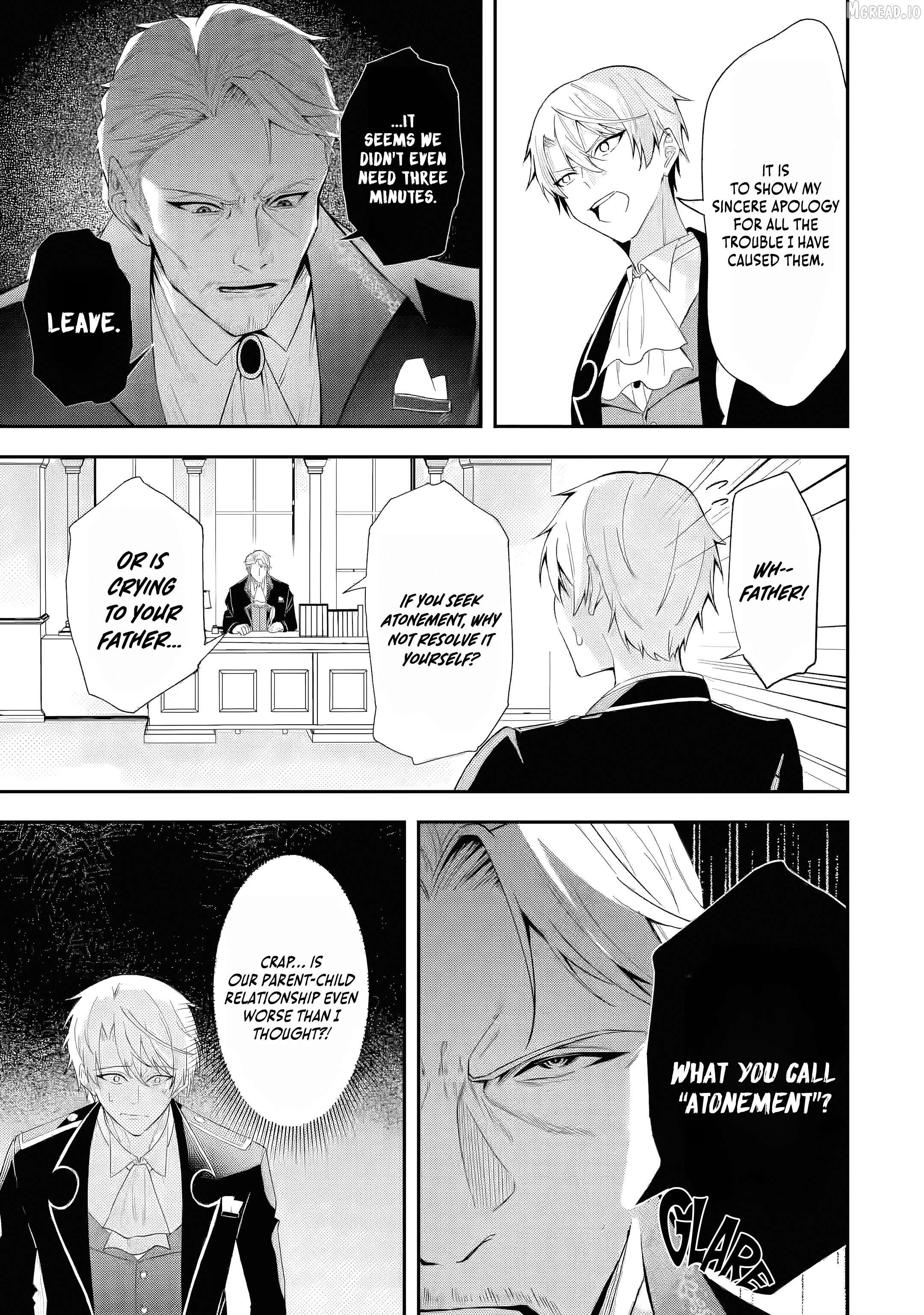 Shokei Flag No Akuyaku Kizoku Ni Tensei Shitaga, Shinitakunainode Yami Maho Wo Kiwamete Heroine Tachi Wo Sukuimasu Byojakuna Heroine Wo Care Shitara Naze Ka Ore Ga Dekiai Sareta Ken Chapter 1 - page 35