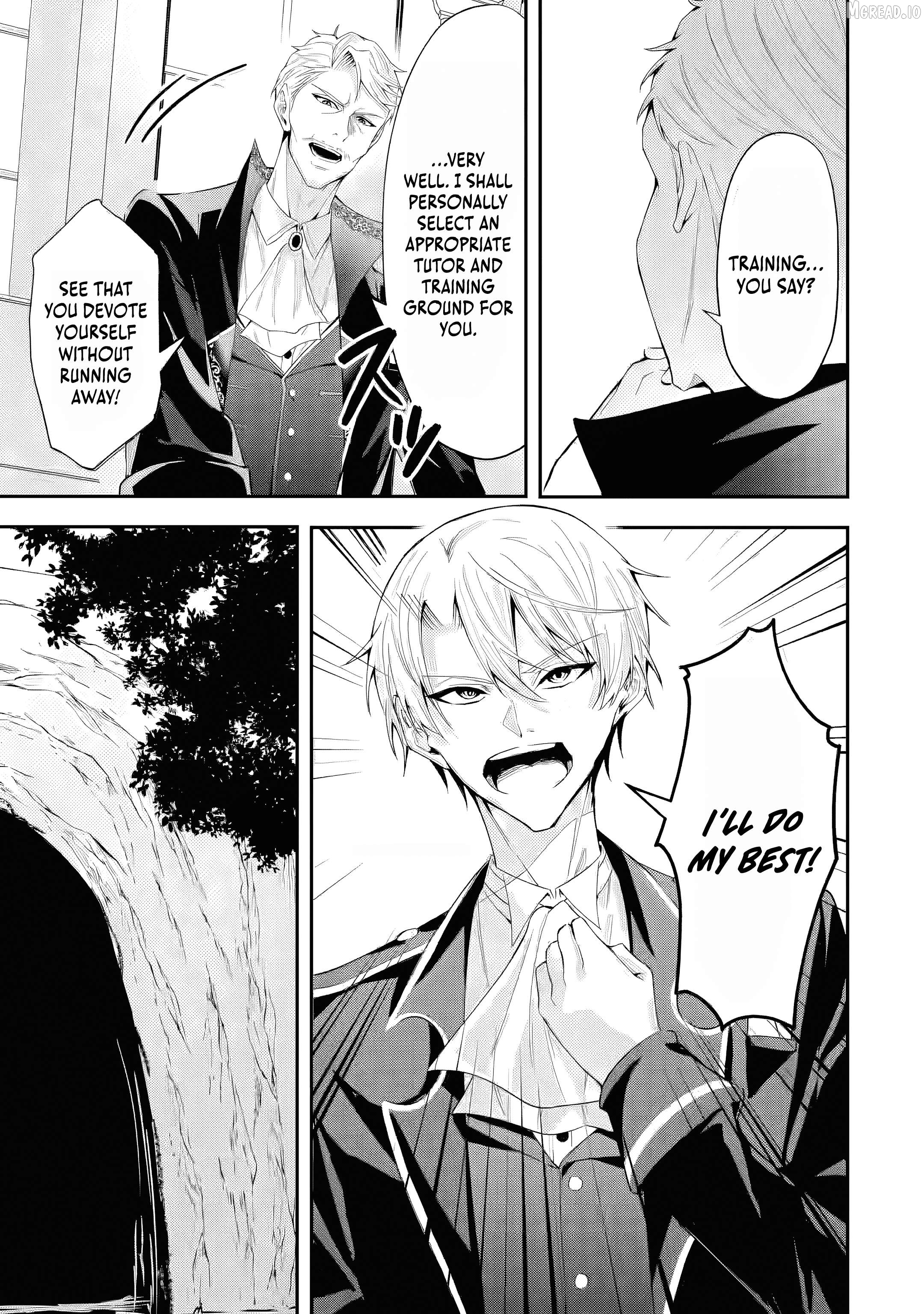 Shokei Flag No Akuyaku Kizoku Ni Tensei Shitaga, Shinitakunainode Yami Maho Wo Kiwamete Heroine Tachi Wo Sukuimasu Byojakuna Heroine Wo Care Shitara Naze Ka Ore Ga Dekiai Sareta Ken Chapter 1 - page 39