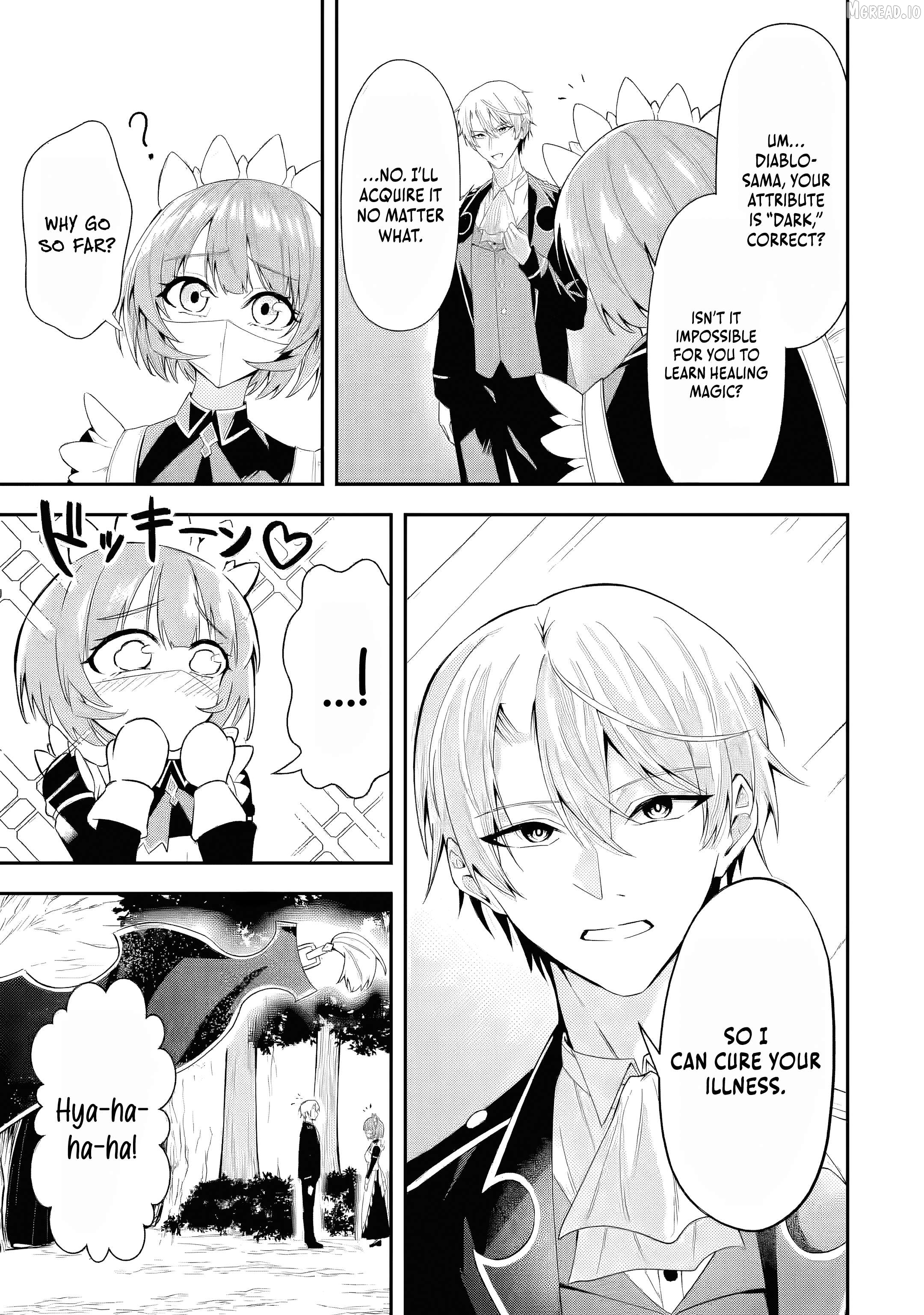Shokei Flag No Akuyaku Kizoku Ni Tensei Shitaga, Shinitakunainode Yami Maho Wo Kiwamete Heroine Tachi Wo Sukuimasu Byojakuna Heroine Wo Care Shitara Naze Ka Ore Ga Dekiai Sareta Ken Chapter 1 - page 41