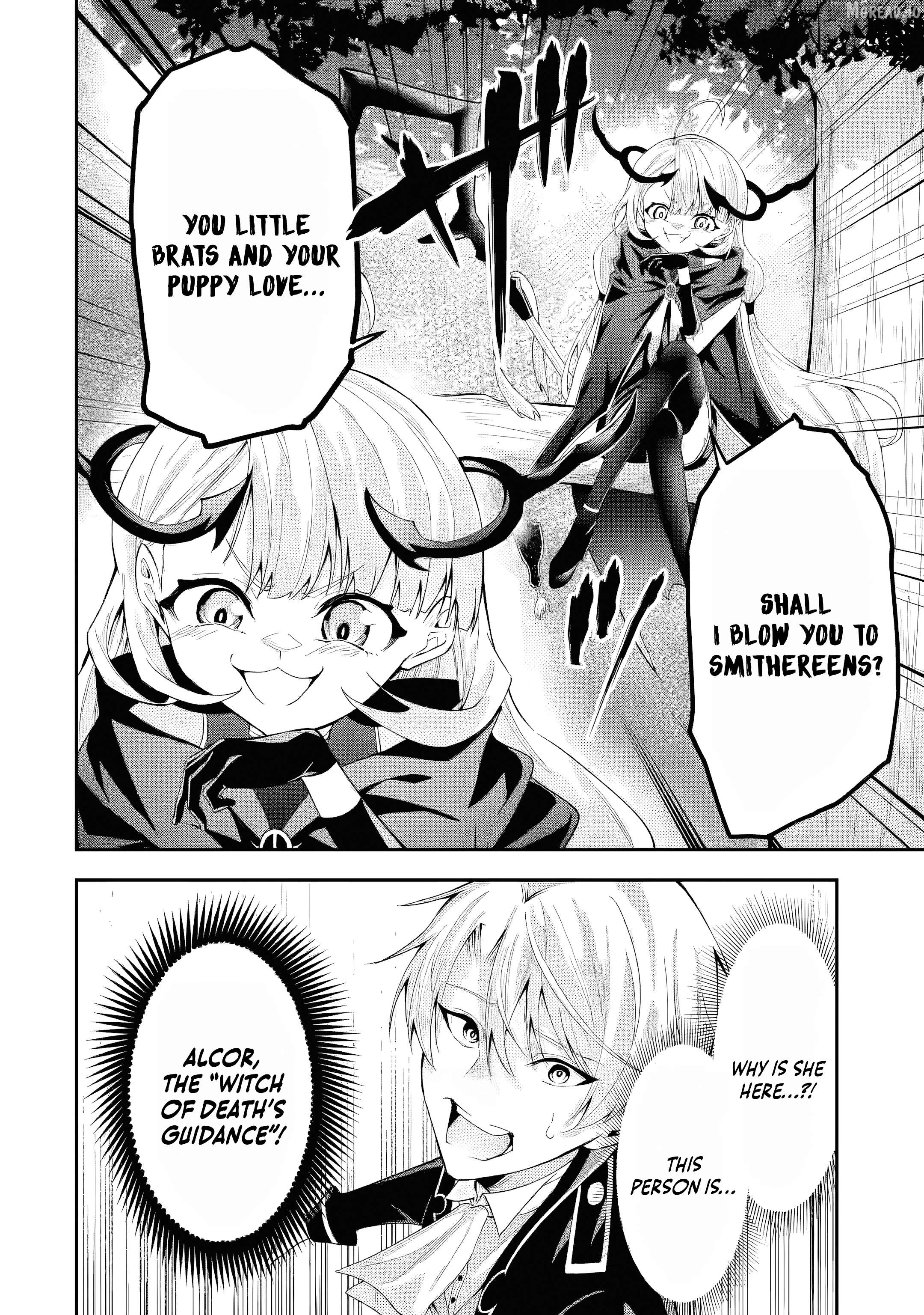 Shokei Flag No Akuyaku Kizoku Ni Tensei Shitaga, Shinitakunainode Yami Maho Wo Kiwamete Heroine Tachi Wo Sukuimasu Byojakuna Heroine Wo Care Shitara Naze Ka Ore Ga Dekiai Sareta Ken Chapter 1 - page 42