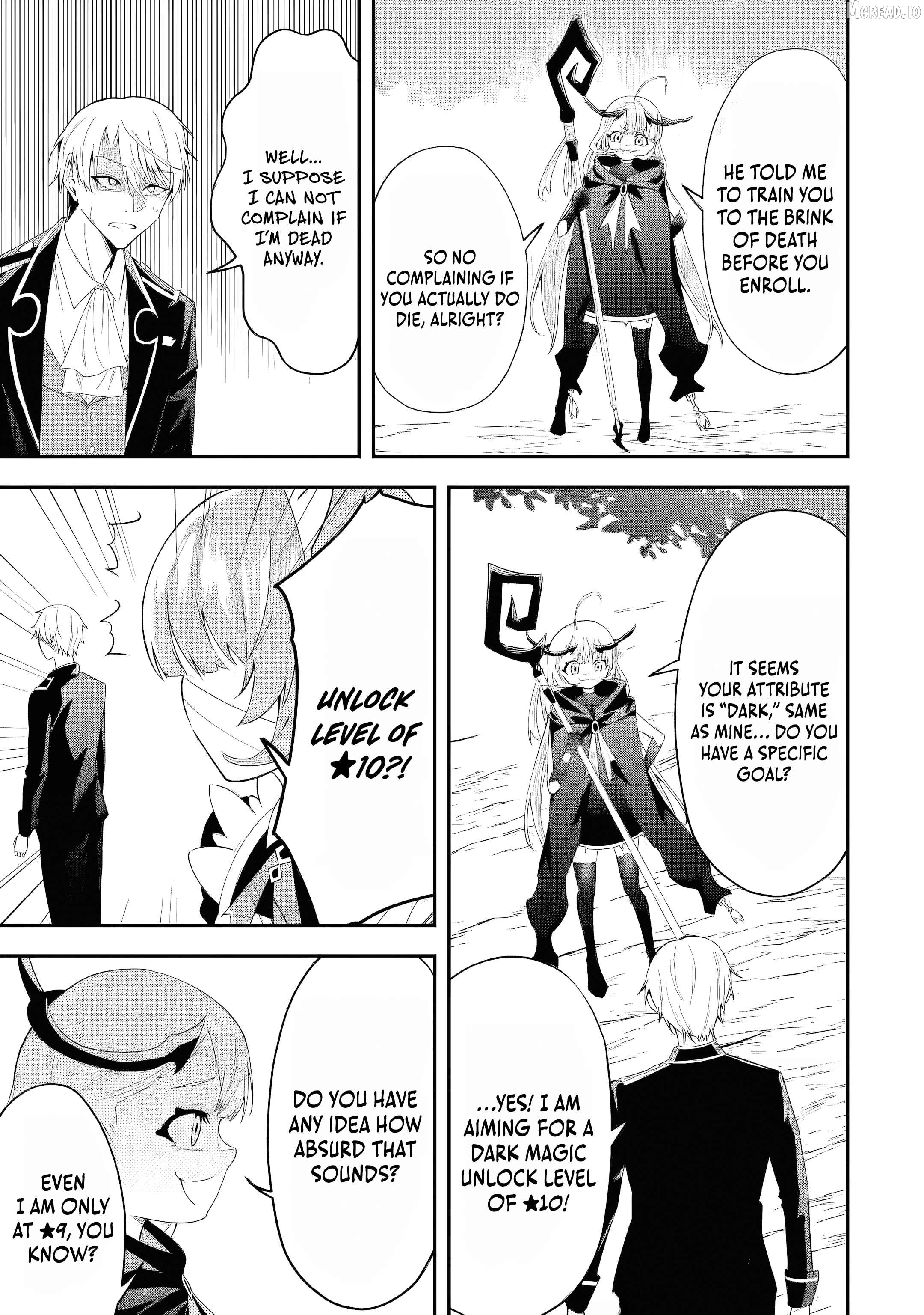 Shokei Flag No Akuyaku Kizoku Ni Tensei Shitaga, Shinitakunainode Yami Maho Wo Kiwamete Heroine Tachi Wo Sukuimasu Byojakuna Heroine Wo Care Shitara Naze Ka Ore Ga Dekiai Sareta Ken Chapter 1 - page 45