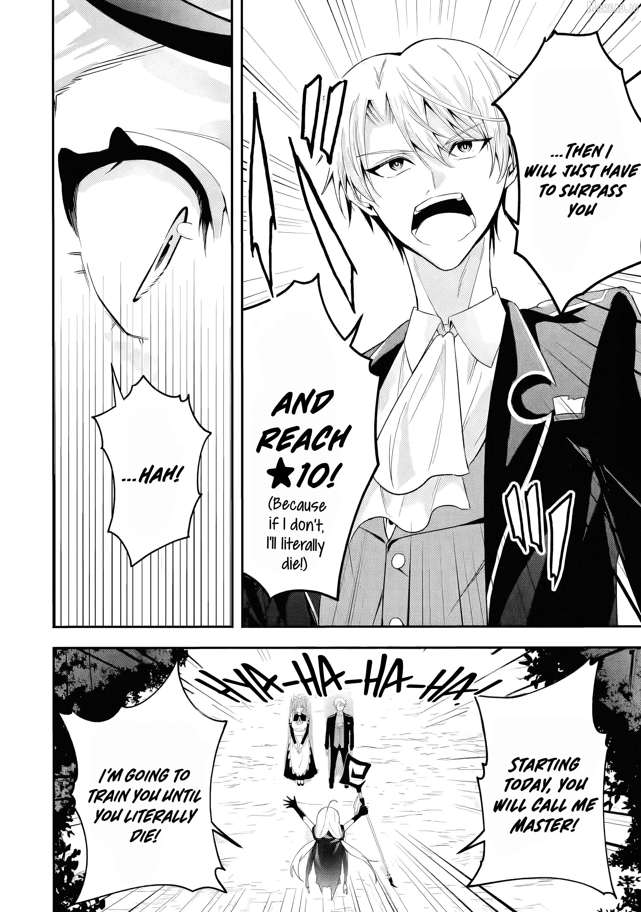 Shokei Flag No Akuyaku Kizoku Ni Tensei Shitaga, Shinitakunainode Yami Maho Wo Kiwamete Heroine Tachi Wo Sukuimasu Byojakuna Heroine Wo Care Shitara Naze Ka Ore Ga Dekiai Sareta Ken Chapter 1 - page 46