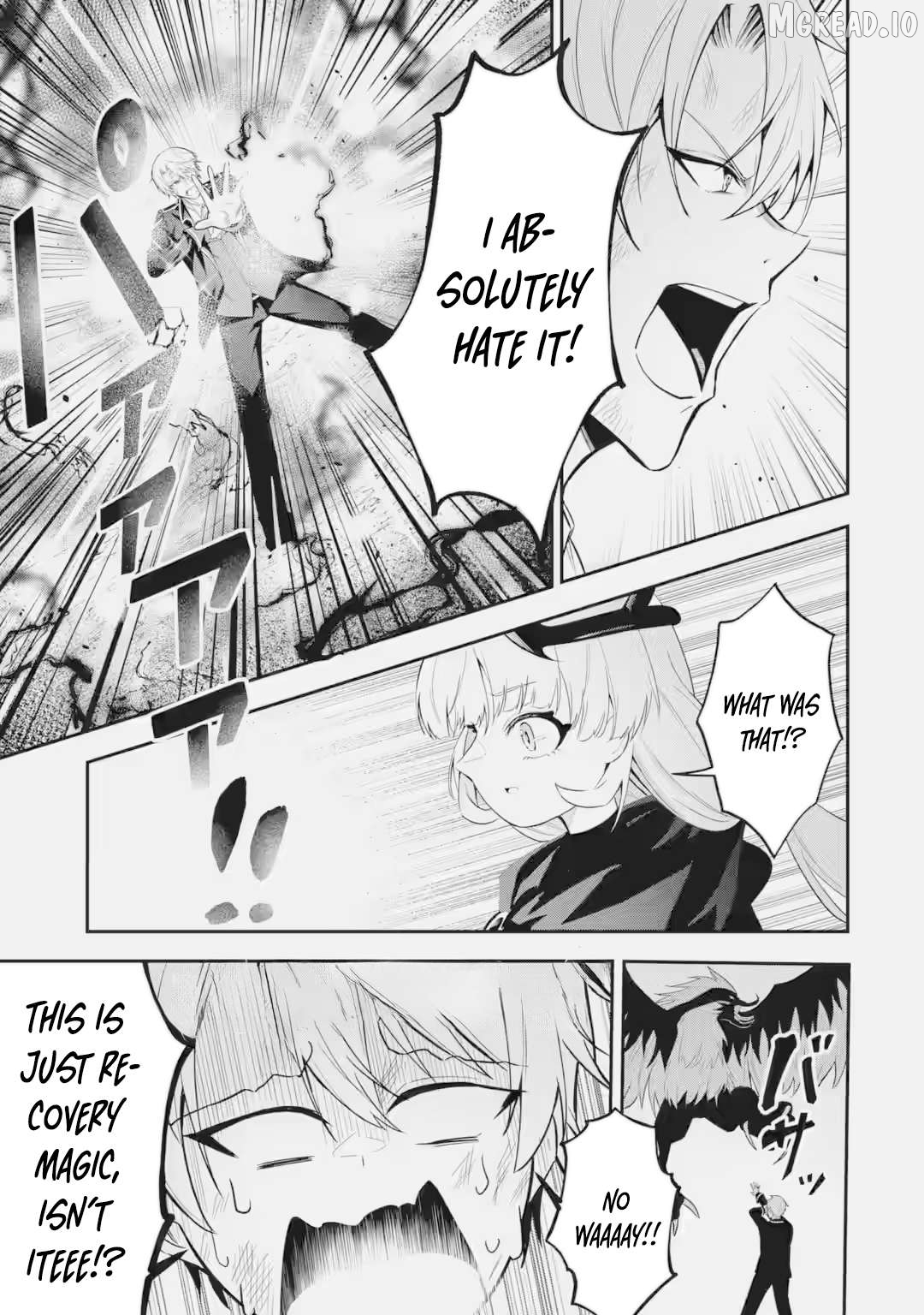 Shokei Flag No Akuyaku Kizoku Ni Tensei Shitaga, Shinitakunainode Yami Maho Wo Kiwamete Heroine Tachi Wo Sukuimasu Byojakuna Heroine Wo Care Shitara Naze Ka Ore Ga Dekiai Sareta Ken Chapter 3.1 - page 10