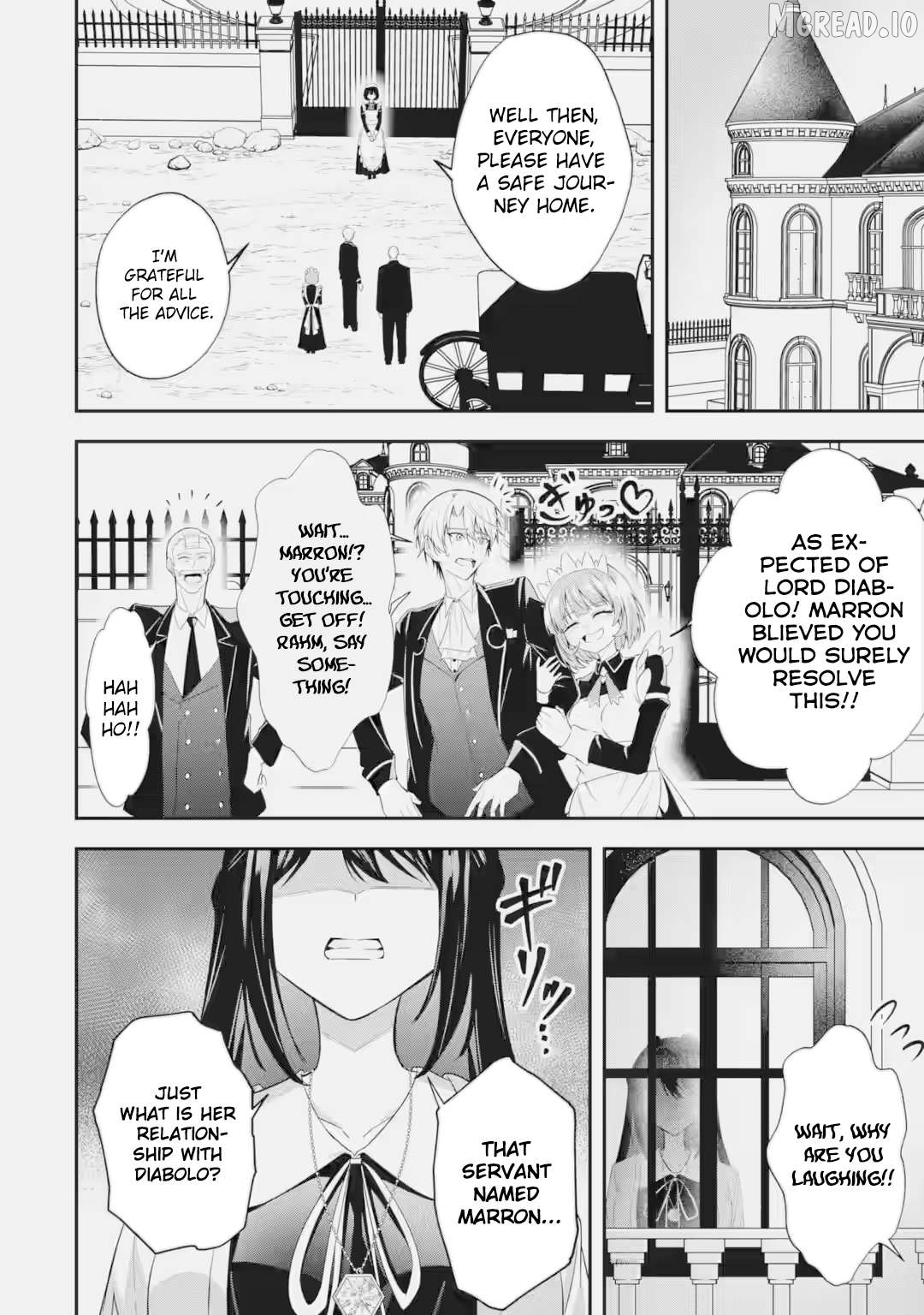 Shokei Flag No Akuyaku Kizoku Ni Tensei Shitaga, Shinitakunainode Yami Maho Wo Kiwamete Heroine Tachi Wo Sukuimasu Byojakuna Heroine Wo Care Shitara Naze Ka Ore Ga Dekiai Sareta Ken Chapter 3.2 - page 12
