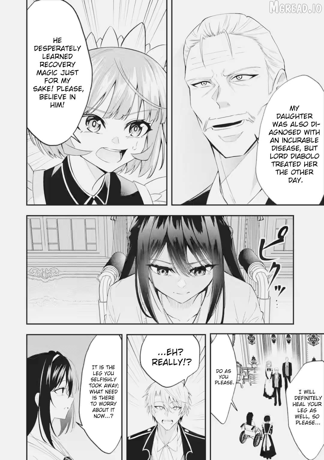 Shokei Flag No Akuyaku Kizoku Ni Tensei Shitaga, Shinitakunainode Yami Maho Wo Kiwamete Heroine Tachi Wo Sukuimasu Byojakuna Heroine Wo Care Shitara Naze Ka Ore Ga Dekiai Sareta Ken Chapter 3.2 - page 6