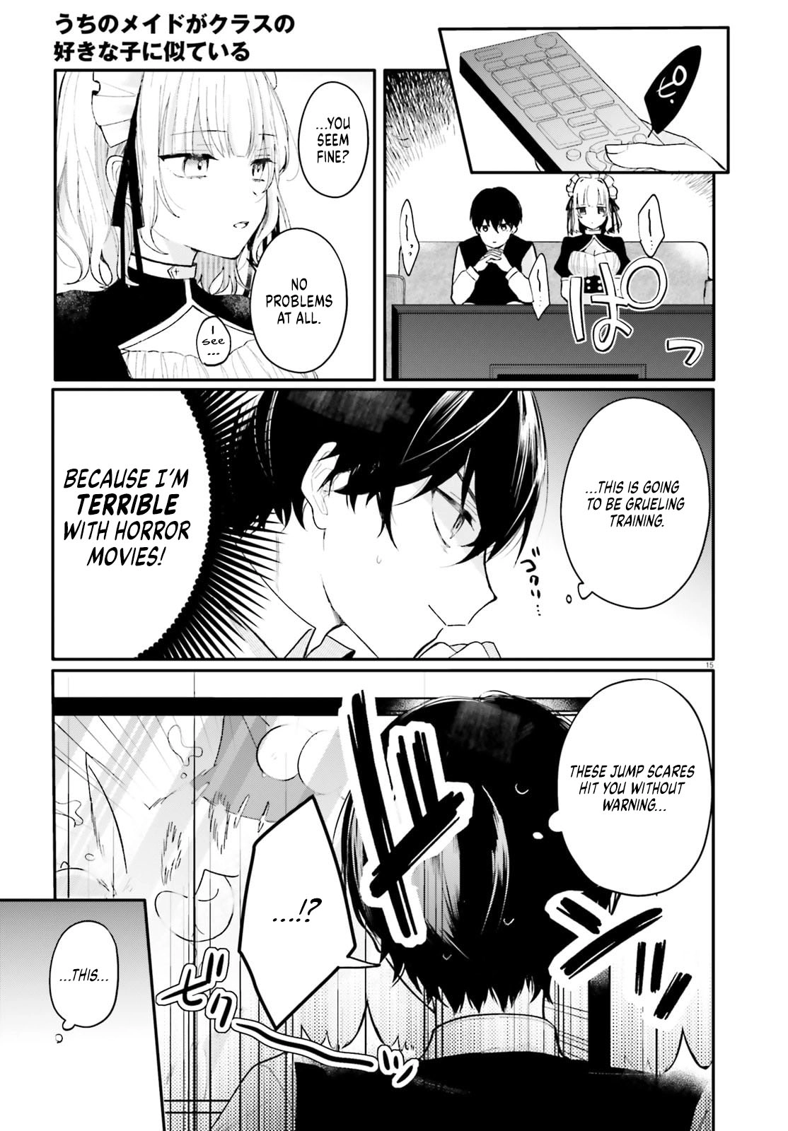 My maid looks like the girl I like in my class Chapter 1 - page 13
