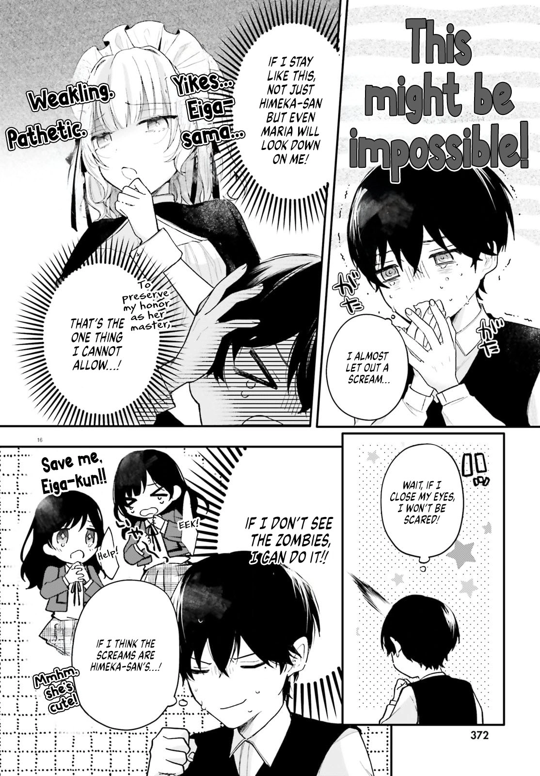 My maid looks like the girl I like in my class Chapter 1 - page 14