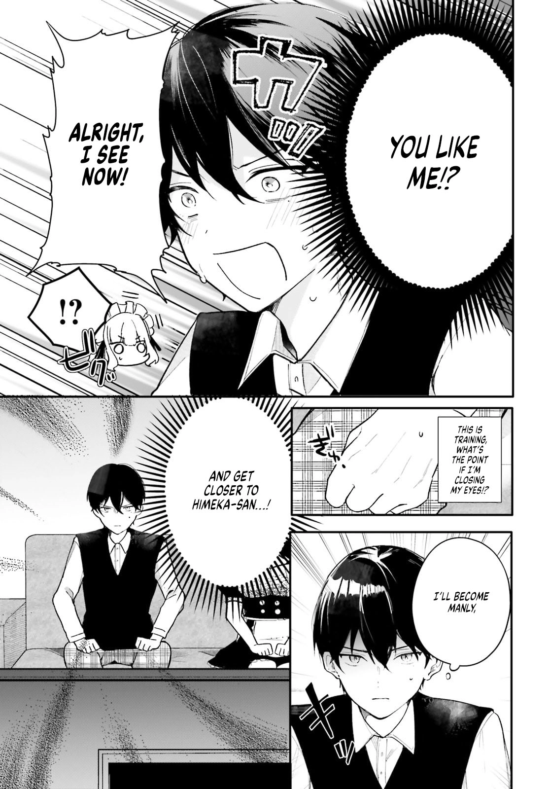 My maid looks like the girl I like in my class Chapter 1 - page 16
