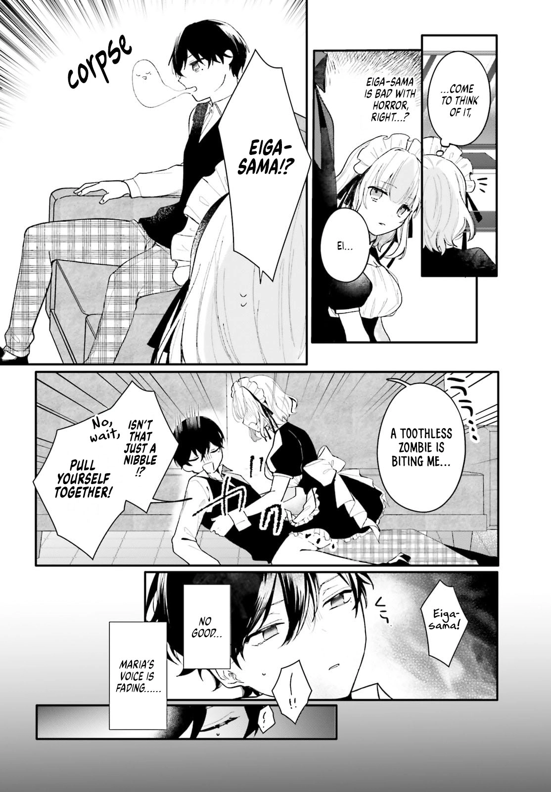 My maid looks like the girl I like in my class Chapter 1 - page 17
