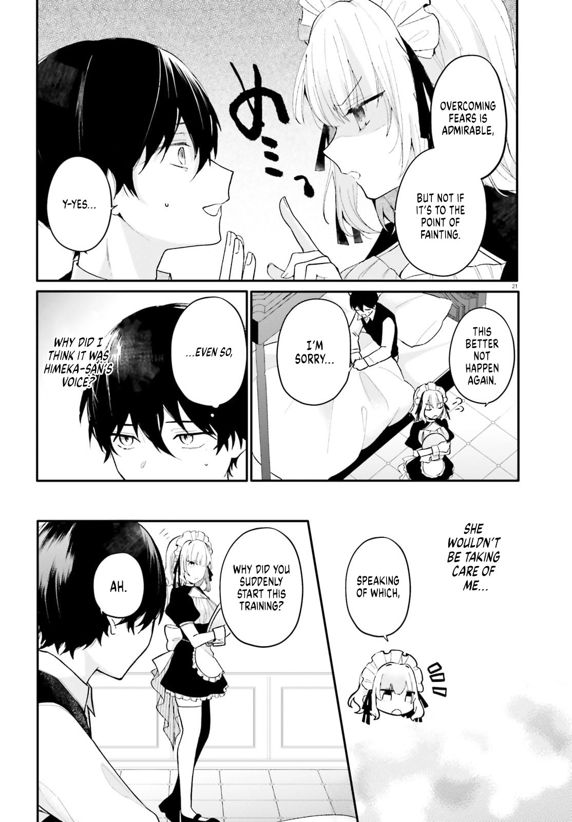 My maid looks like the girl I like in my class Chapter 1 - page 19