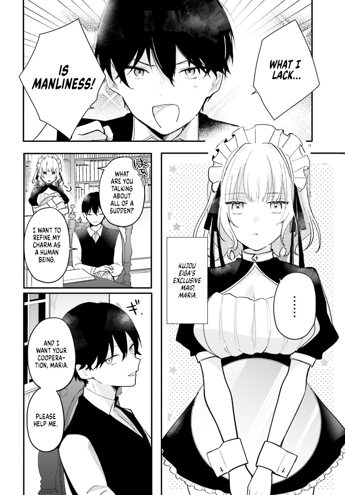 My maid looks like the girl I like in my class Chapter 1 - page 9