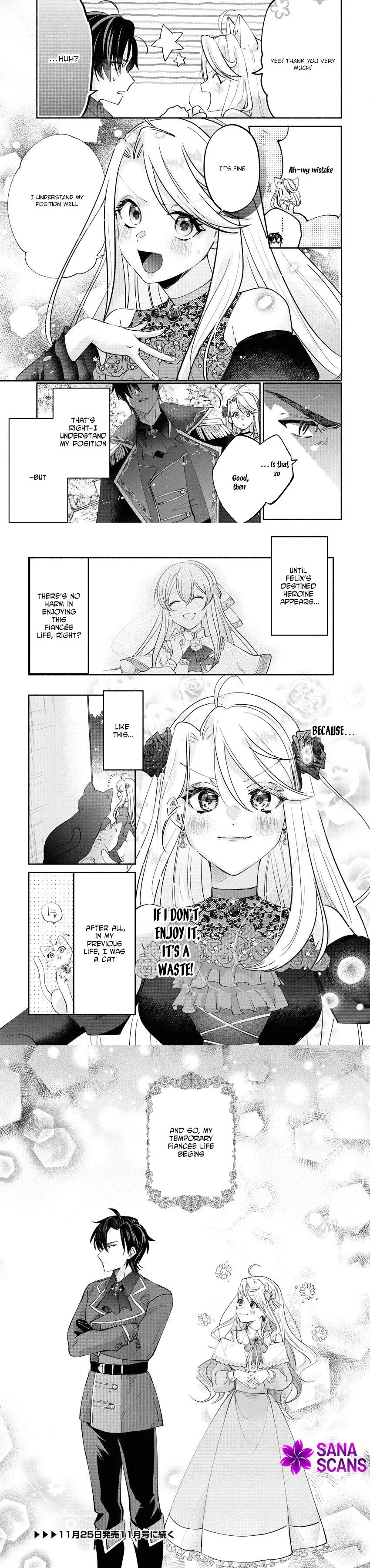 I'll Enjoy My Temporary Engagement Until the Fated Heroine Appears! Meow Chapter 1 - page 10
