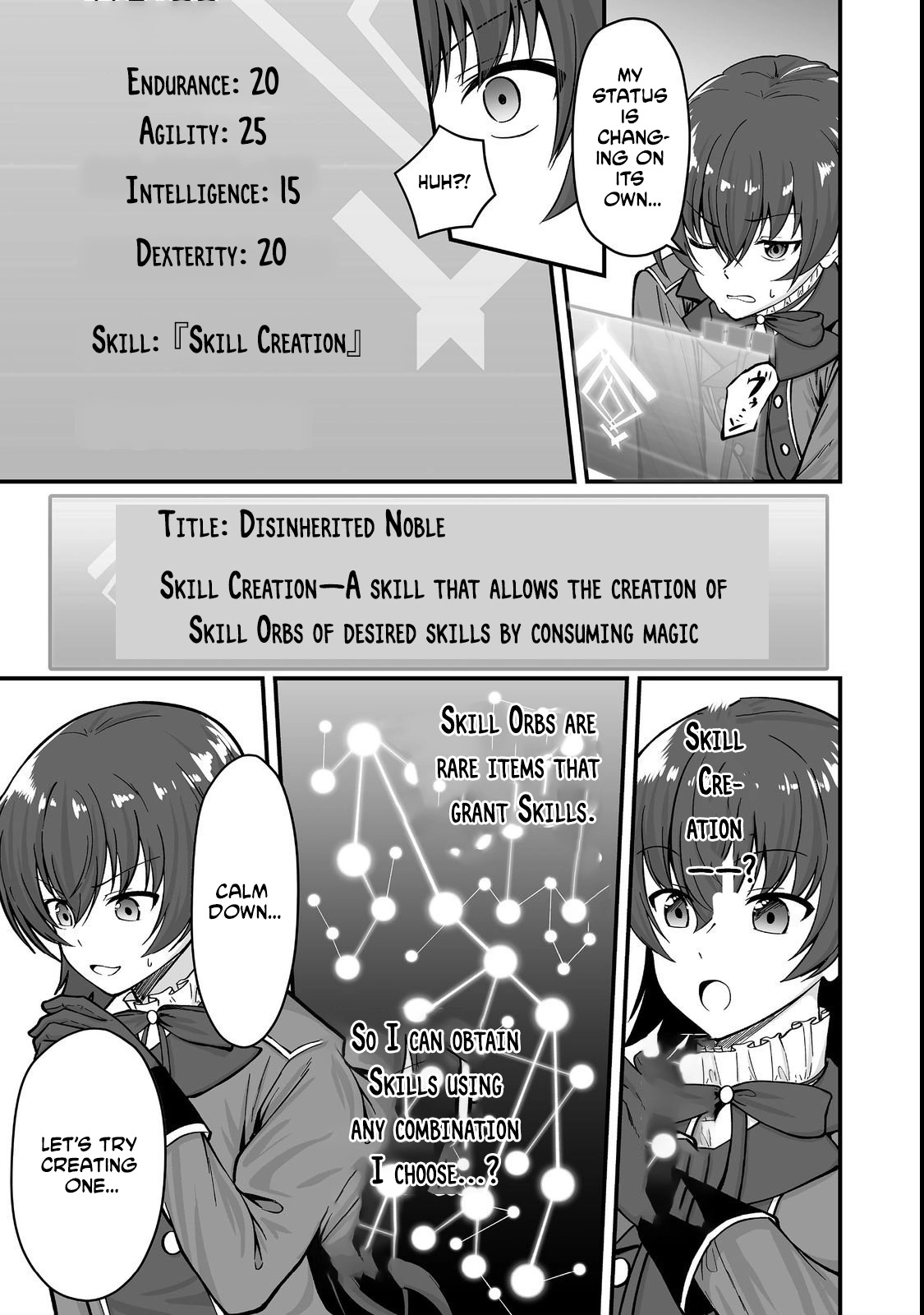 The Disinherited Noble's Skill Master: I Was Banished, but I Became the World's Strongest with "Skill Creation"!? - Chapter 1 - page 10