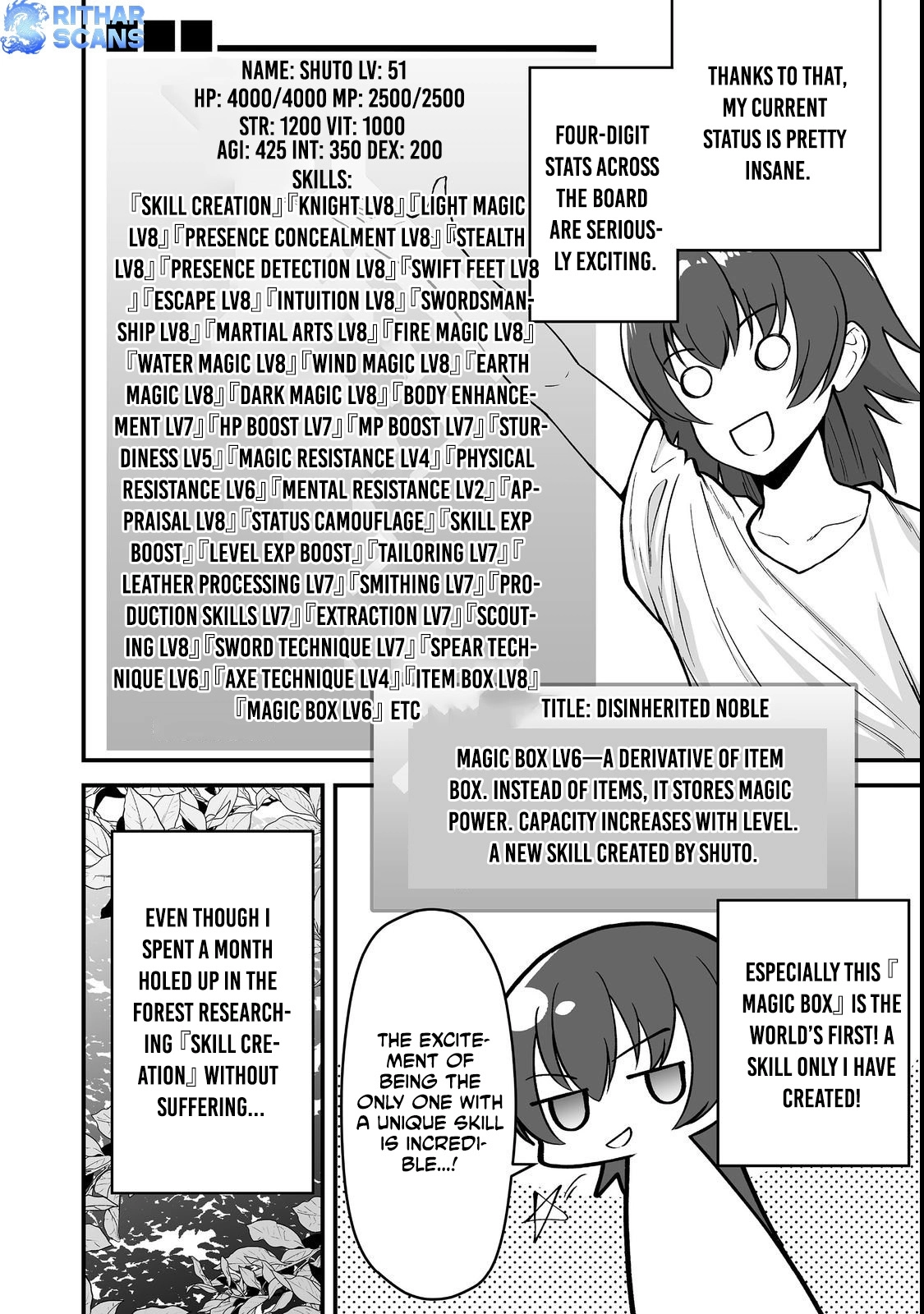 The Disinherited Noble's Skill Master: I Was Banished, but I Became the World's Strongest with "Skill Creation"!? - Chapter 1 - page 19