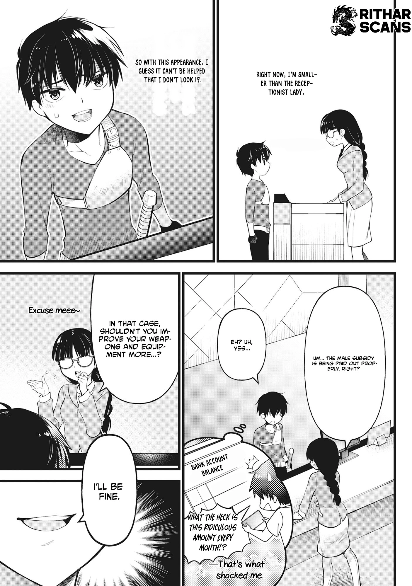 The Belly-Punching Dungeon Streamer: Why I Fight Even in a World with a 1:100 Male-to-Female Ratio Chapter 1 - page 11