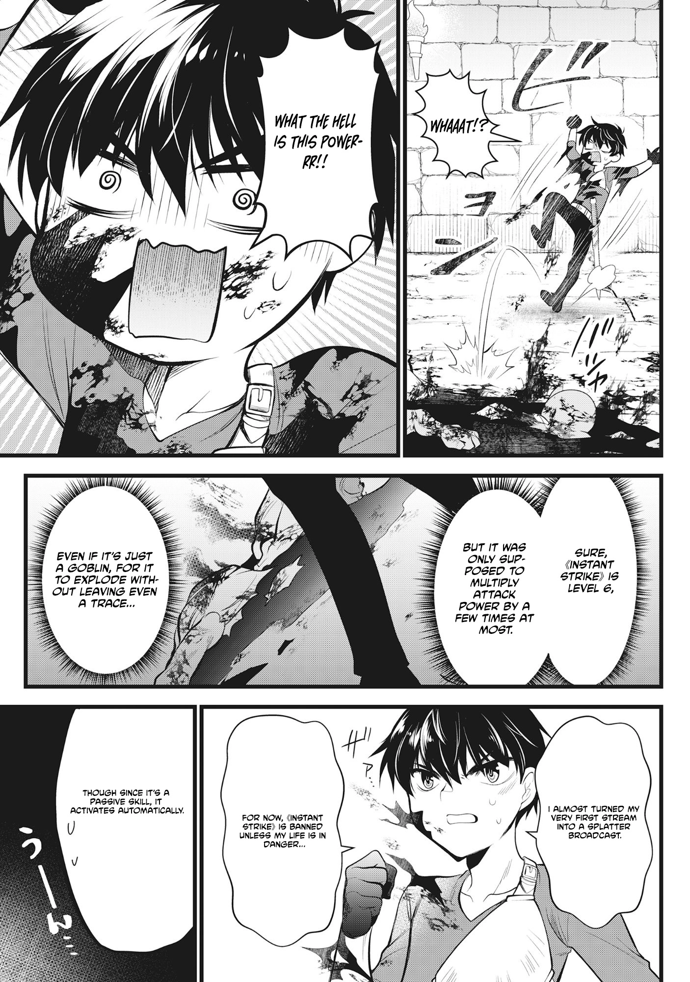 The Belly-Punching Dungeon Streamer: Why I Fight Even in a World with a 1:100 Male-to-Female Ratio Chapter 1 - page 19