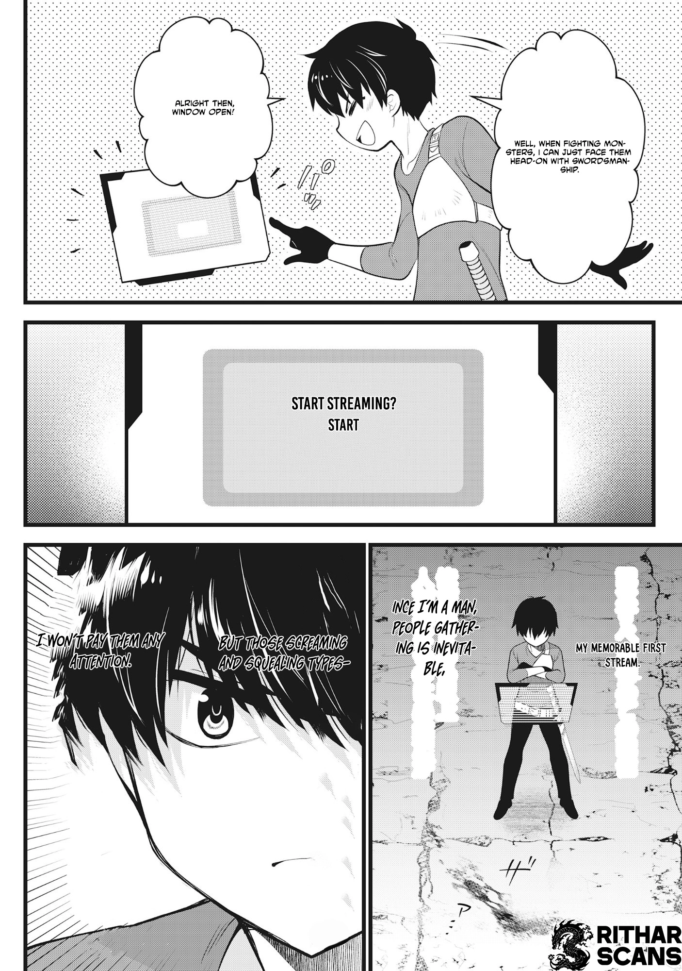 The Belly-Punching Dungeon Streamer: Why I Fight Even in a World with a 1:100 Male-to-Female Ratio Chapter 1 - page 20