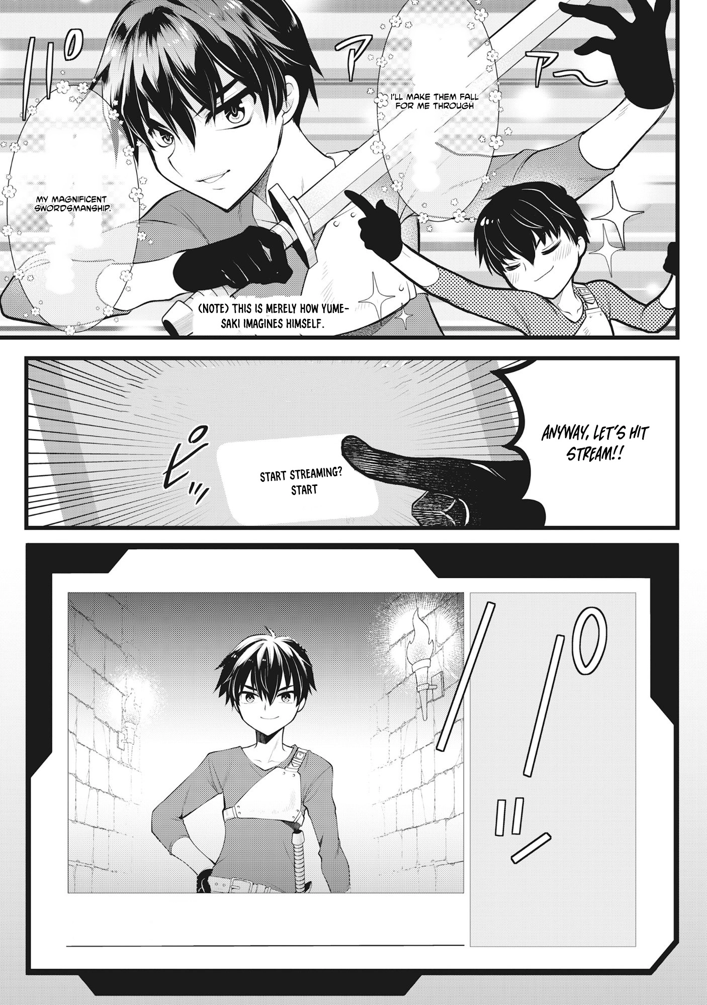 The Belly-Punching Dungeon Streamer: Why I Fight Even in a World with a 1:100 Male-to-Female Ratio Chapter 1 - page 21