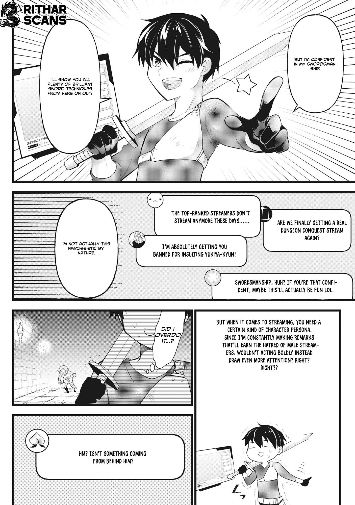 The Belly-Punching Dungeon Streamer: Why I Fight Even in a World with a 1:100 Male-to-Female Ratio Chapter 1 - page 26