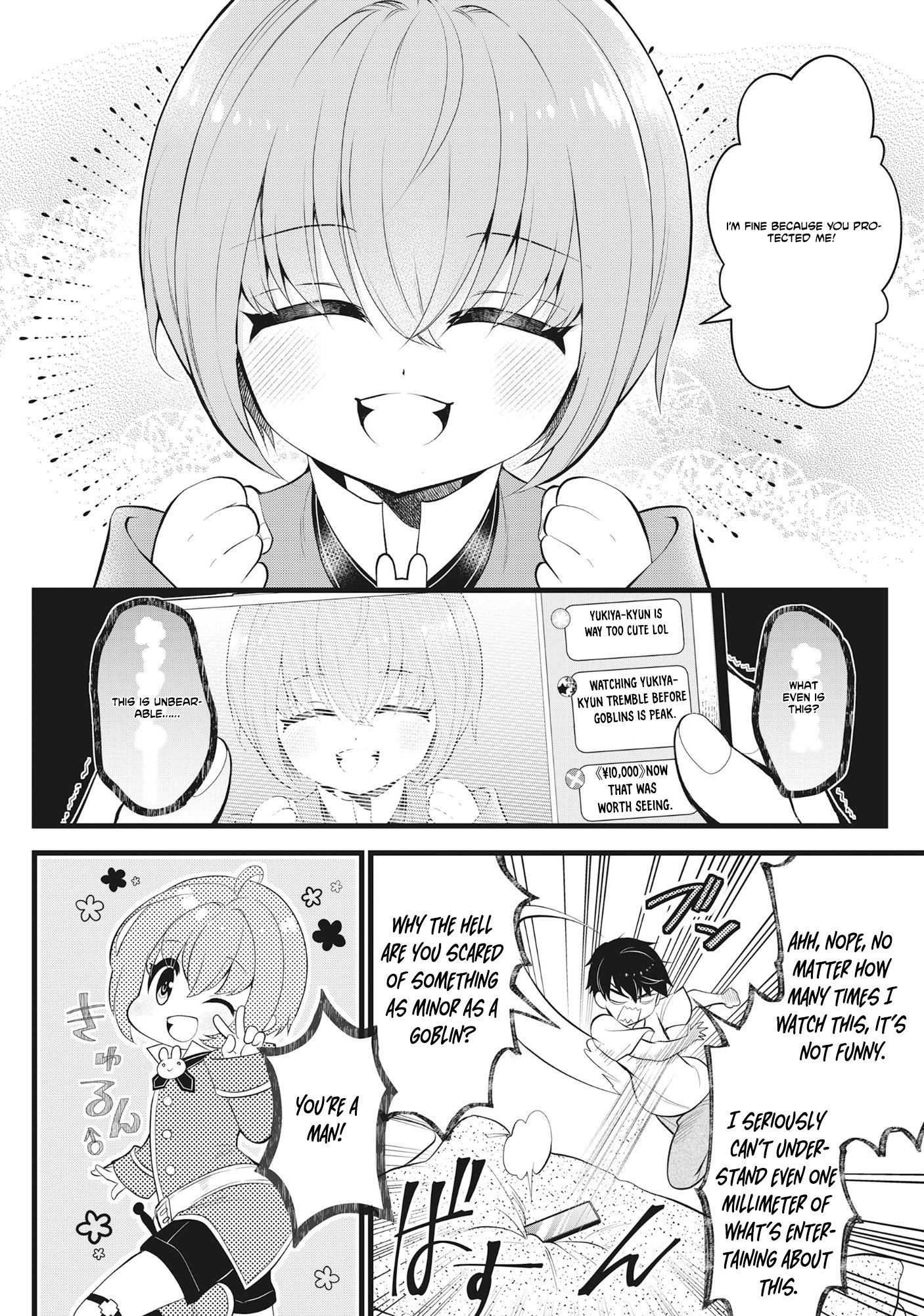The Belly-Punching Dungeon Streamer: Why I Fight Even in a World with a 1:100 Male-to-Female Ratio Chapter 1 - page 3