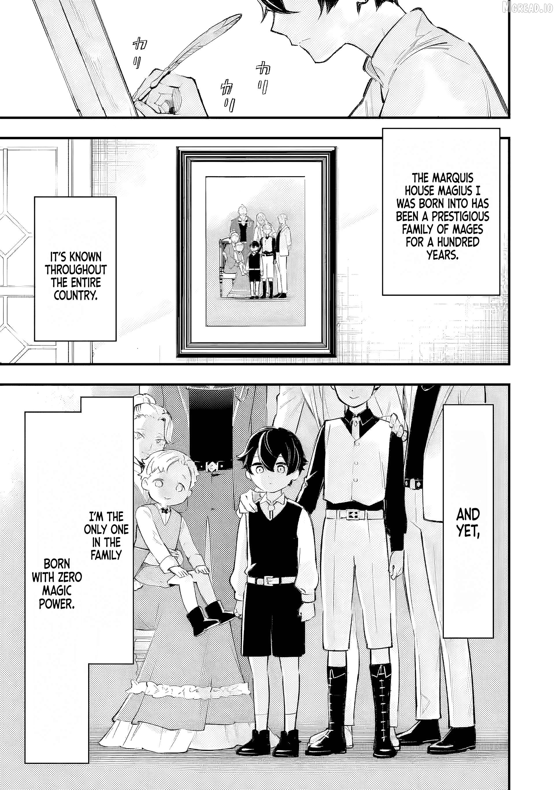 The Strongest Sage With Zero Magic Power ~ I Became the World’s Strongest Upon Mastering Magic Theory ~ Chapter 1 - page 9