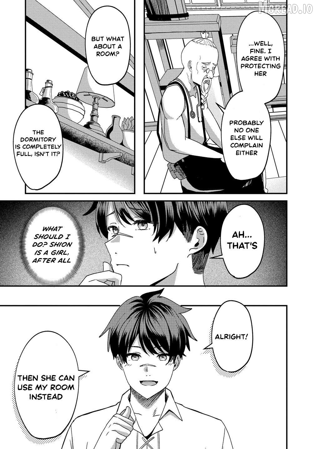Boy Meets Girl Starting with a Contract: Boss, a Dark Elf Girl Fell from the Sky! Chapter 2 - page 14