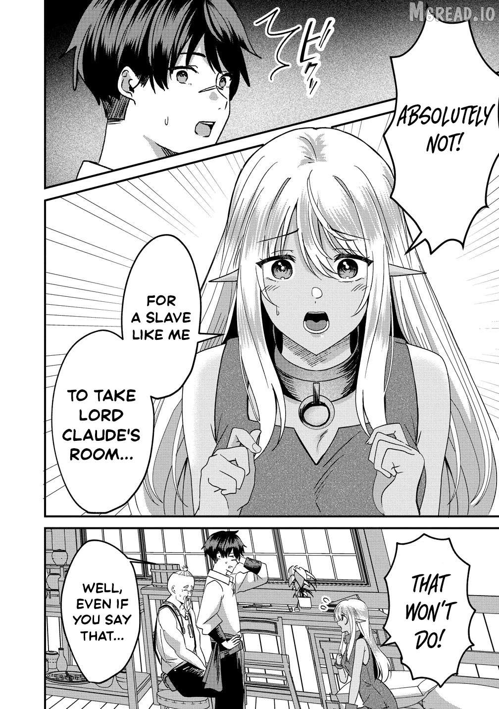 Boy Meets Girl Starting with a Contract: Boss, a Dark Elf Girl Fell from the Sky! Chapter 2 - page 15