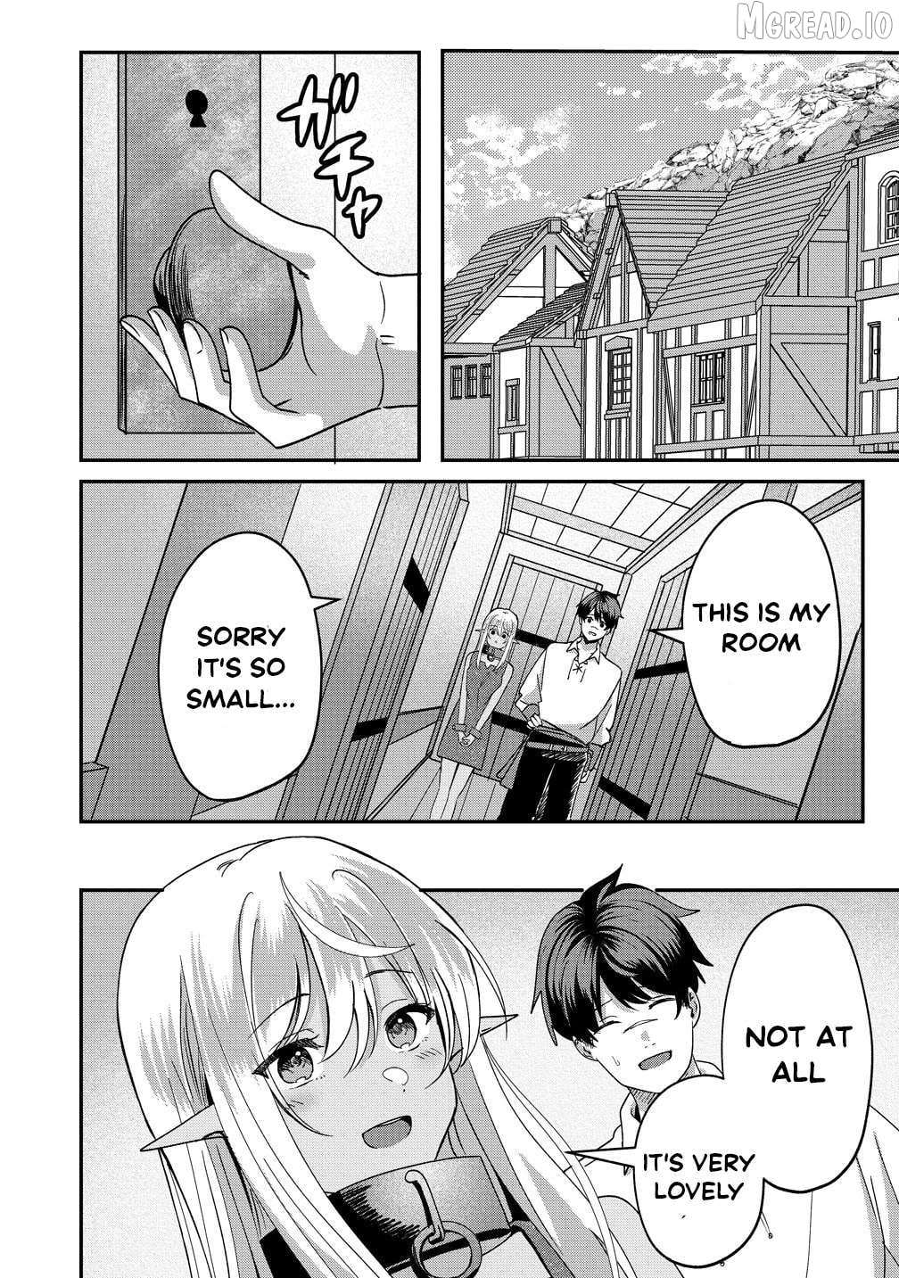 Boy Meets Girl Starting with a Contract: Boss, a Dark Elf Girl Fell from the Sky! Chapter 2 - page 19